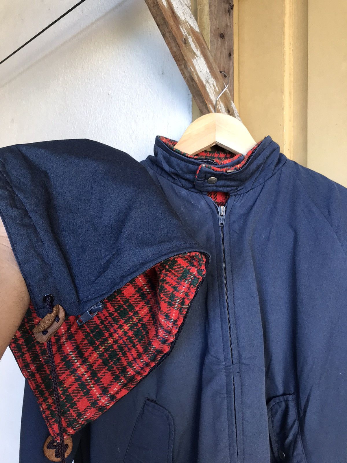 Macbeth ❗️Vintage Macbeth Pocket Back Winter Bomber Jacket Hoodie Size US L / EU 52-54 / 3 - 8 Thumbnail