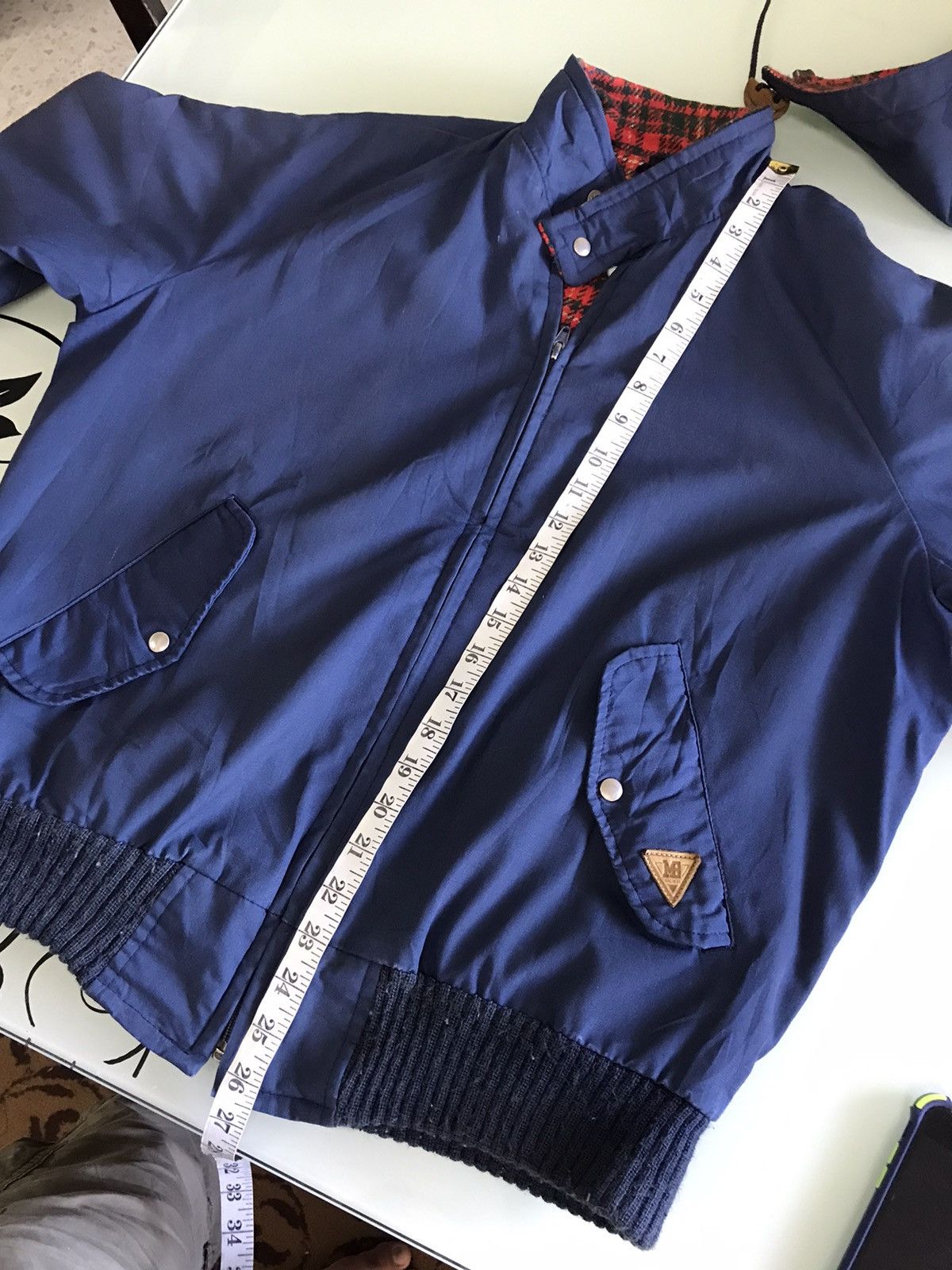 Macbeth ❗️Vintage Macbeth Pocket Back Winter Bomber Jacket Hoodie Size US L / EU 52-54 / 3 - 24 Thumbnail