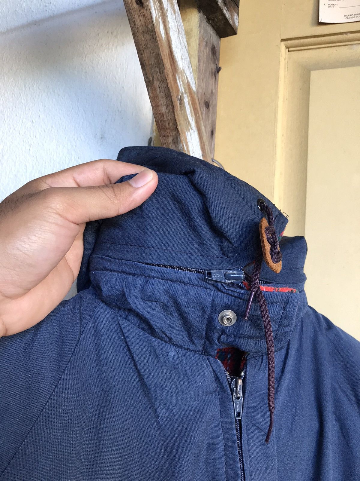 Macbeth ❗️Vintage Macbeth Pocket Back Winter Bomber Jacket Hoodie Size US L / EU 52-54 / 3 - 6 Thumbnail
