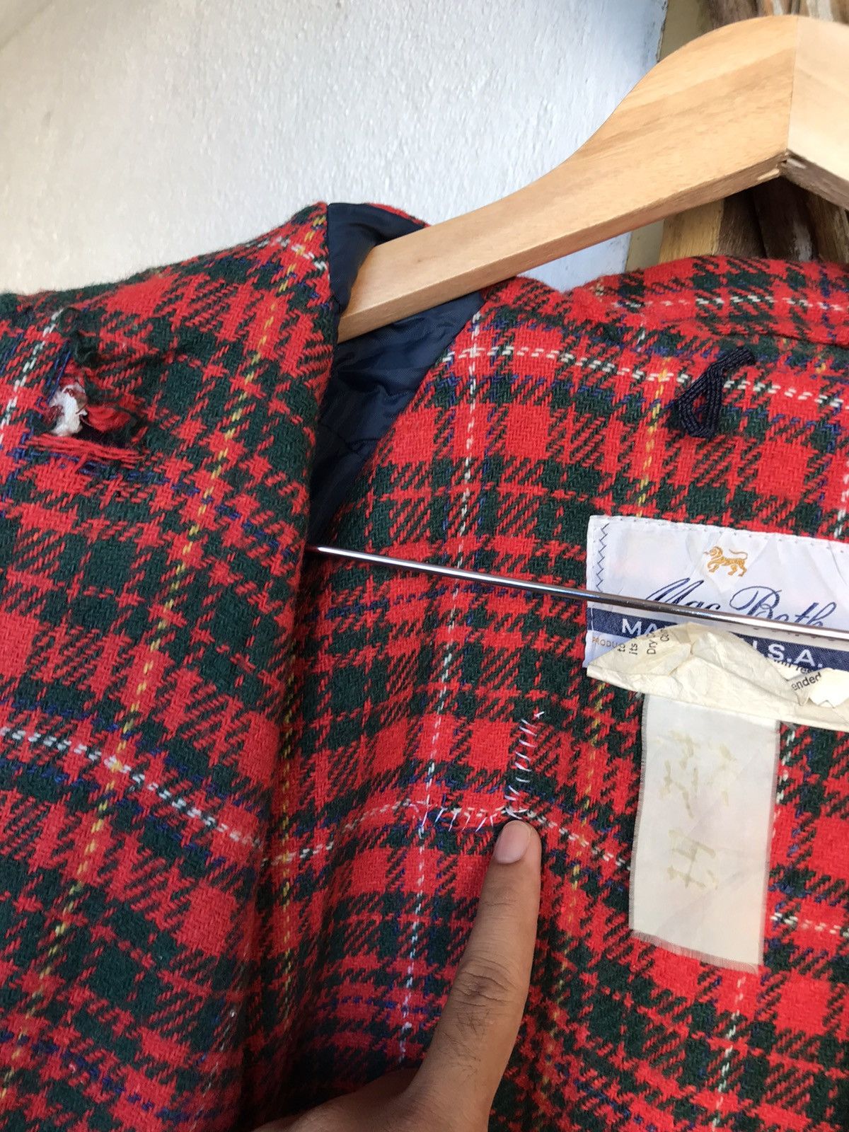 Macbeth ❗️Vintage Macbeth Pocket Back Winter Bomber Jacket Hoodie Size US L / EU 52-54 / 3 - 15 Thumbnail