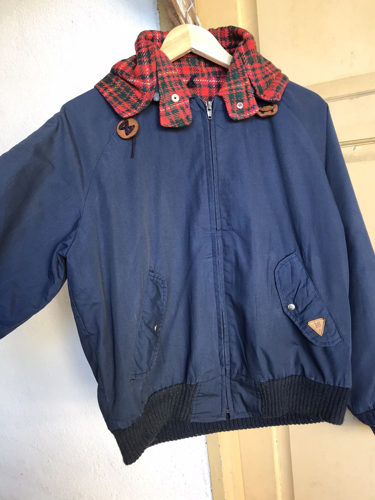 Macbeth ❗️Vintage Macbeth Pocket Back Winter Bomber Jacket Hoodie Size US L / EU 52-54 / 3 - 9 Thumbnail