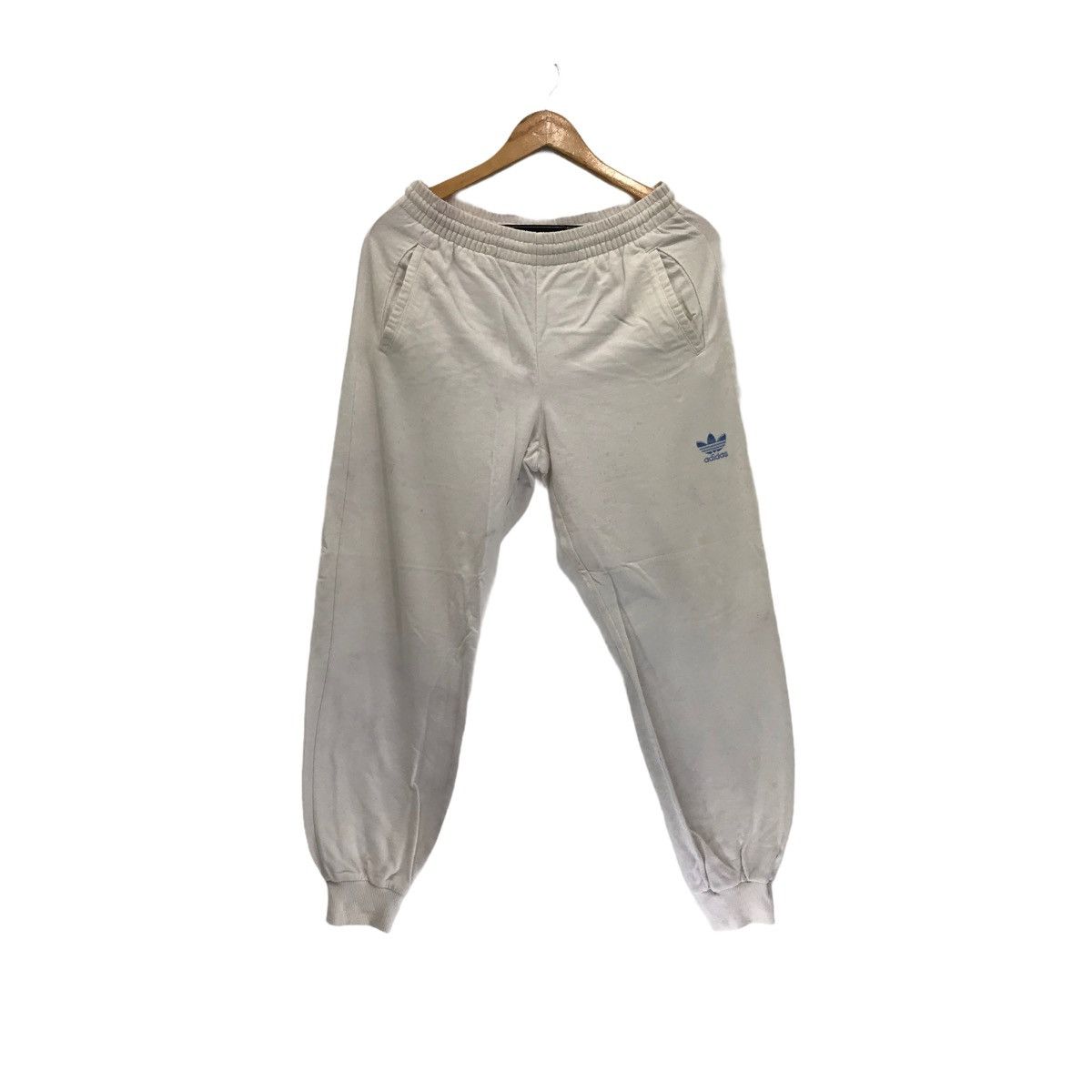 Adidas × Vintage Vintage Adidas Sweatpant Adidas Three Stripes AdidasTrefoil Size US 28 / EU 44 - 2 Thumbnail