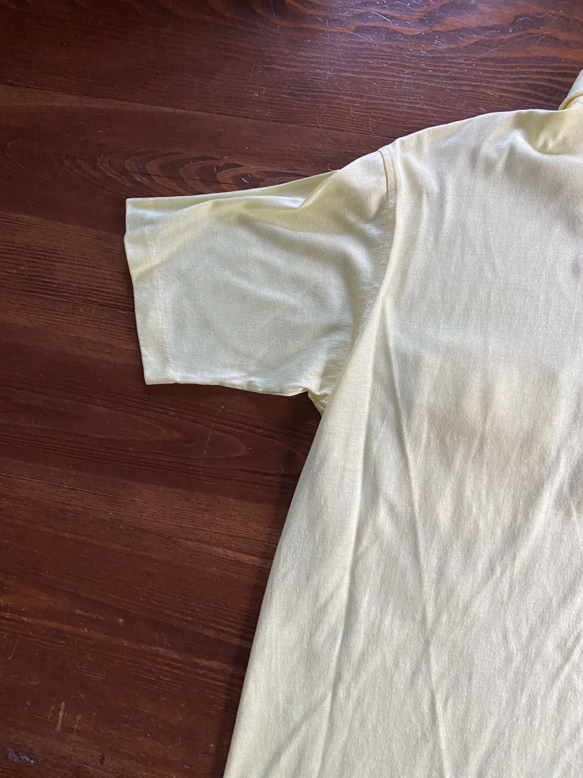Vintage Vintage 70’s Blades & Co Yellow Short Sleeve Polo Size US L / EU 52-54 / 3 - 12 Thumbnail