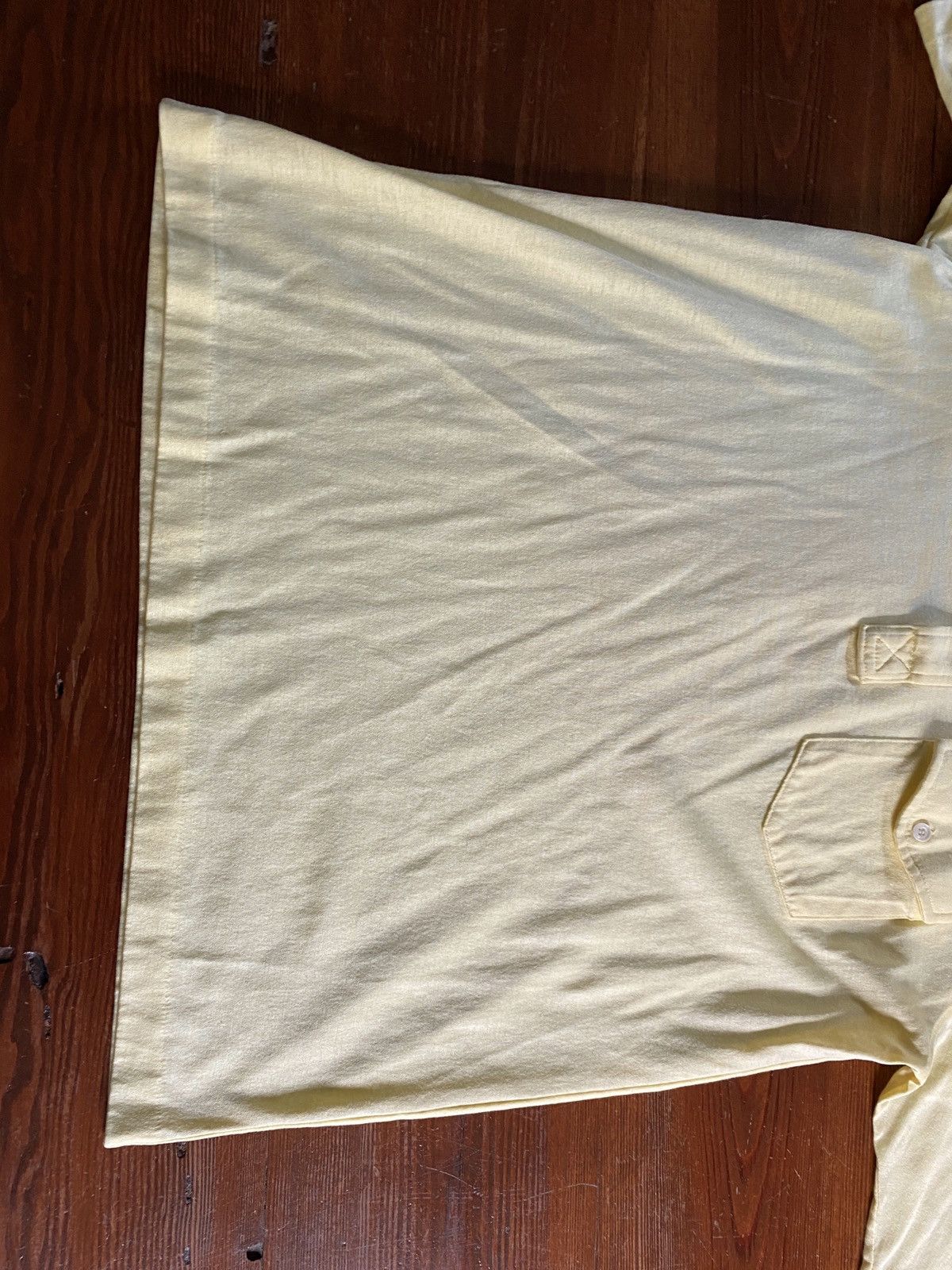 Vintage Vintage 70’s Blades & Co Yellow Short Sleeve Polo Size US L / EU 52-54 / 3 - 5 Thumbnail