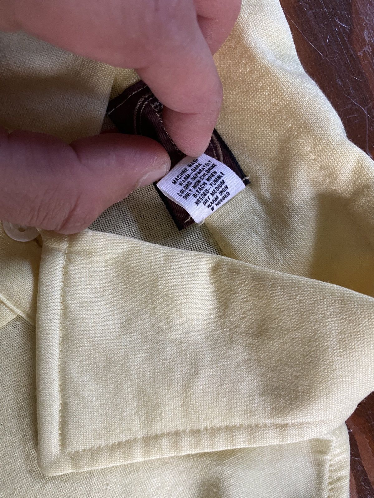 Vintage Vintage 70’s Blades & Co Yellow Short Sleeve Polo Size US L / EU 52-54 / 3 - 7 Thumbnail