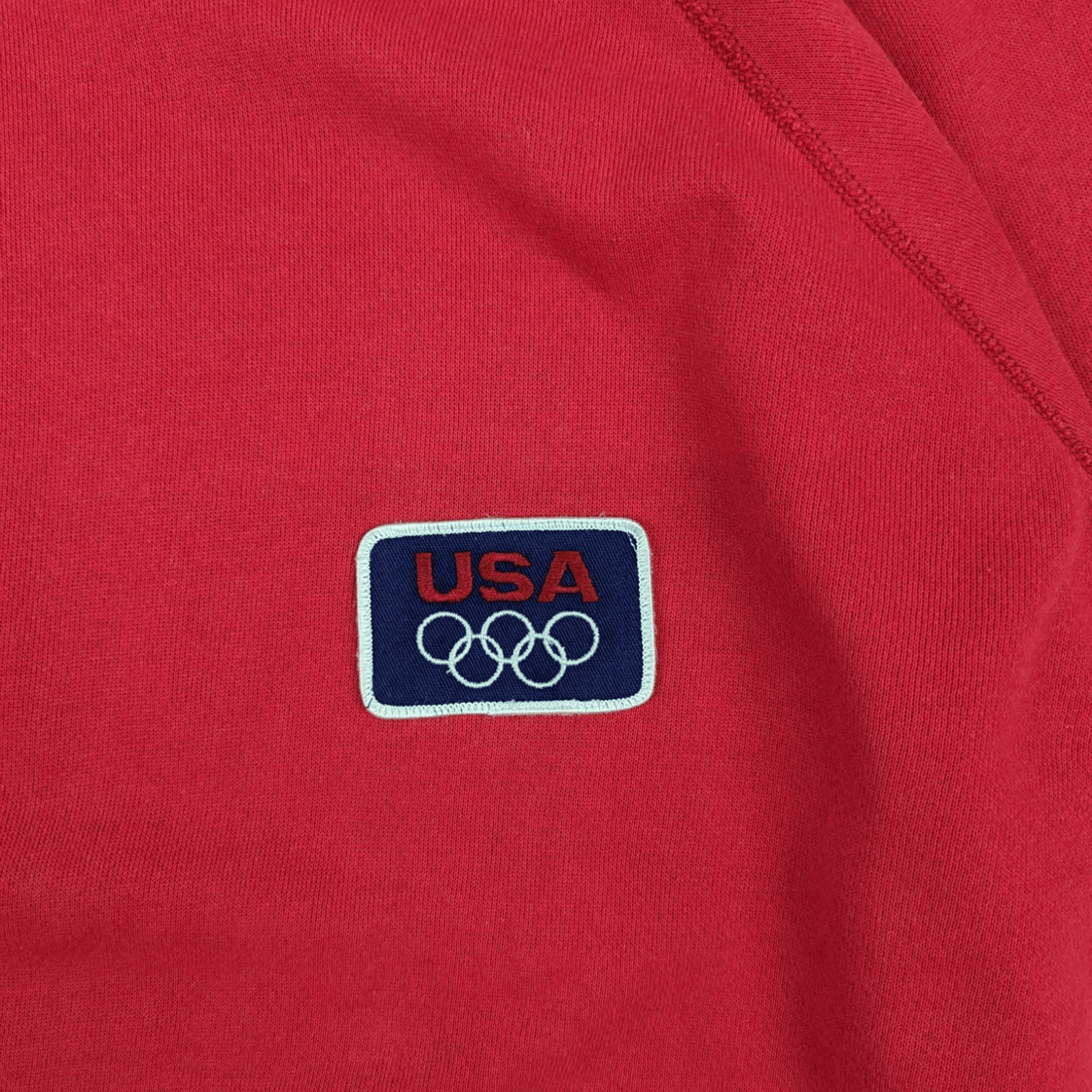 USA Olympics × Vintage Vintage 90's Hanes USA Olympics Team Jumper Sweatshirt Size US XL / EU 56 / 4 - 5 Thumbnail