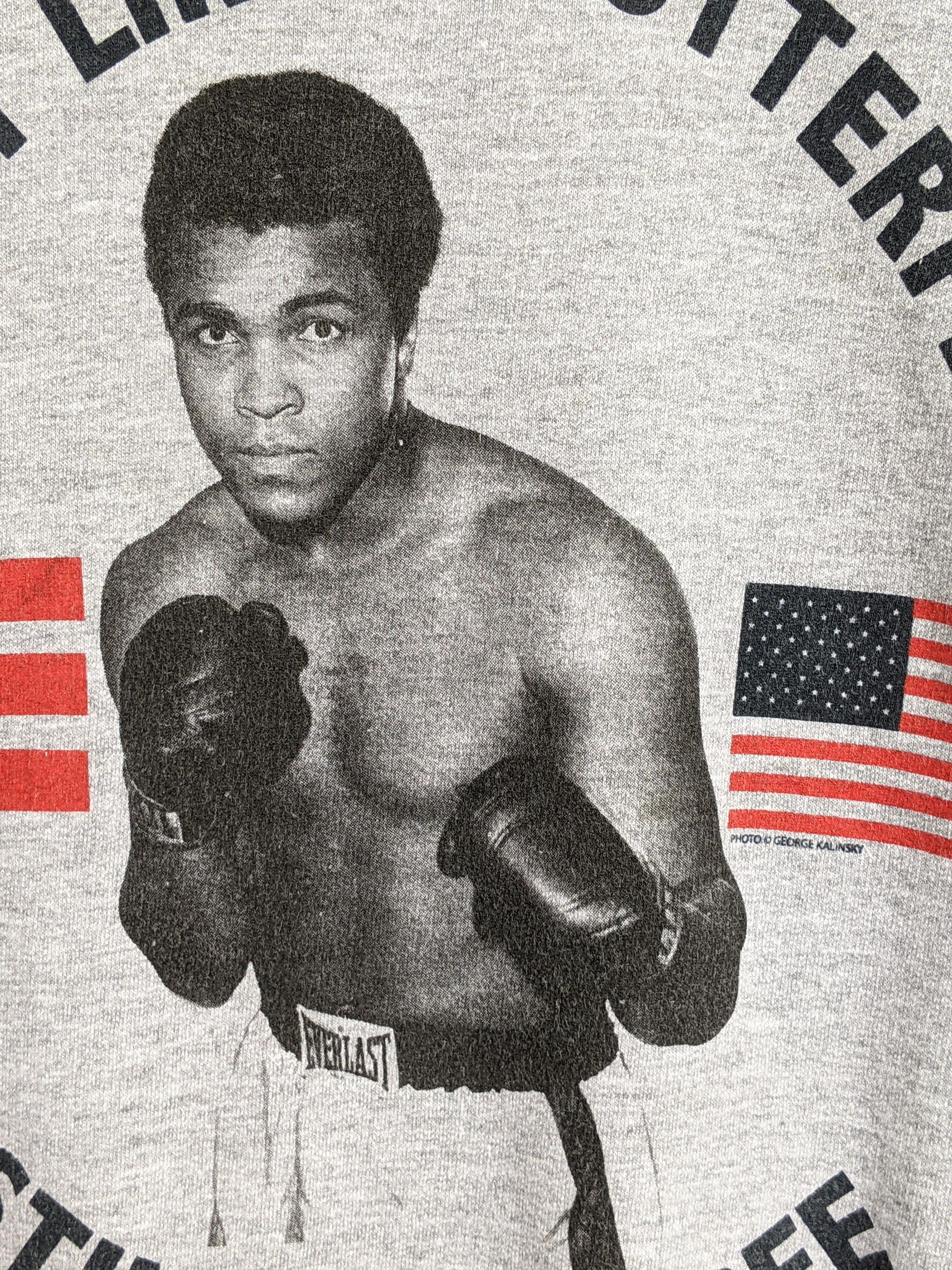 Vintage RARE‼️Vintage Muhammad Ali Print Sweatshirt Size US M / EU 48-50 / 2 - 4 Thumbnail