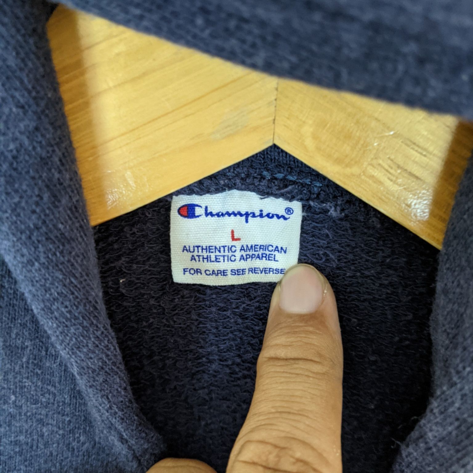 Champion CHAMPION Plain Hoodie Size L / US 10 / IT 46 - 8 Thumbnail