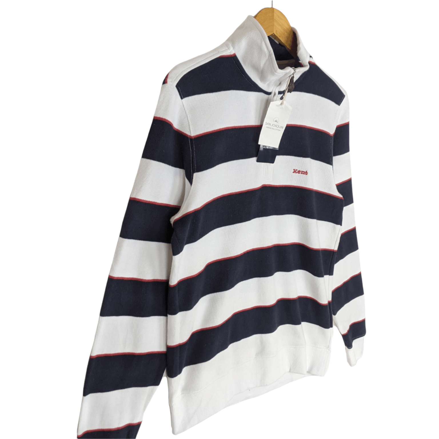 Japanese Brand KENT San Joaquin Striped Jumper Sweatshirt Size US M / EU 48-50 / 2 - 3 Thumbnail