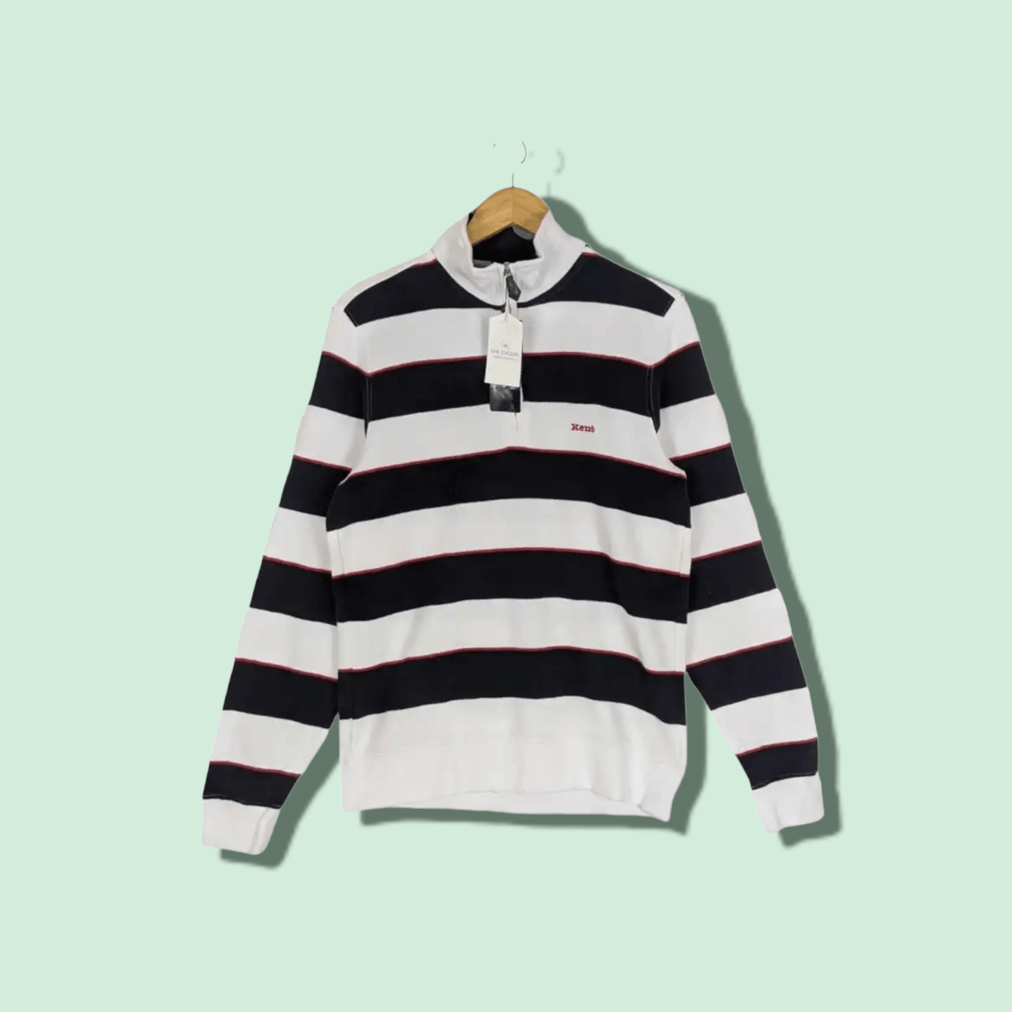 Japanese Brand KENT San Joaquin Striped Jumper Sweatshirt Size US M / EU 48-50 / 2 - 1 Thumbnail