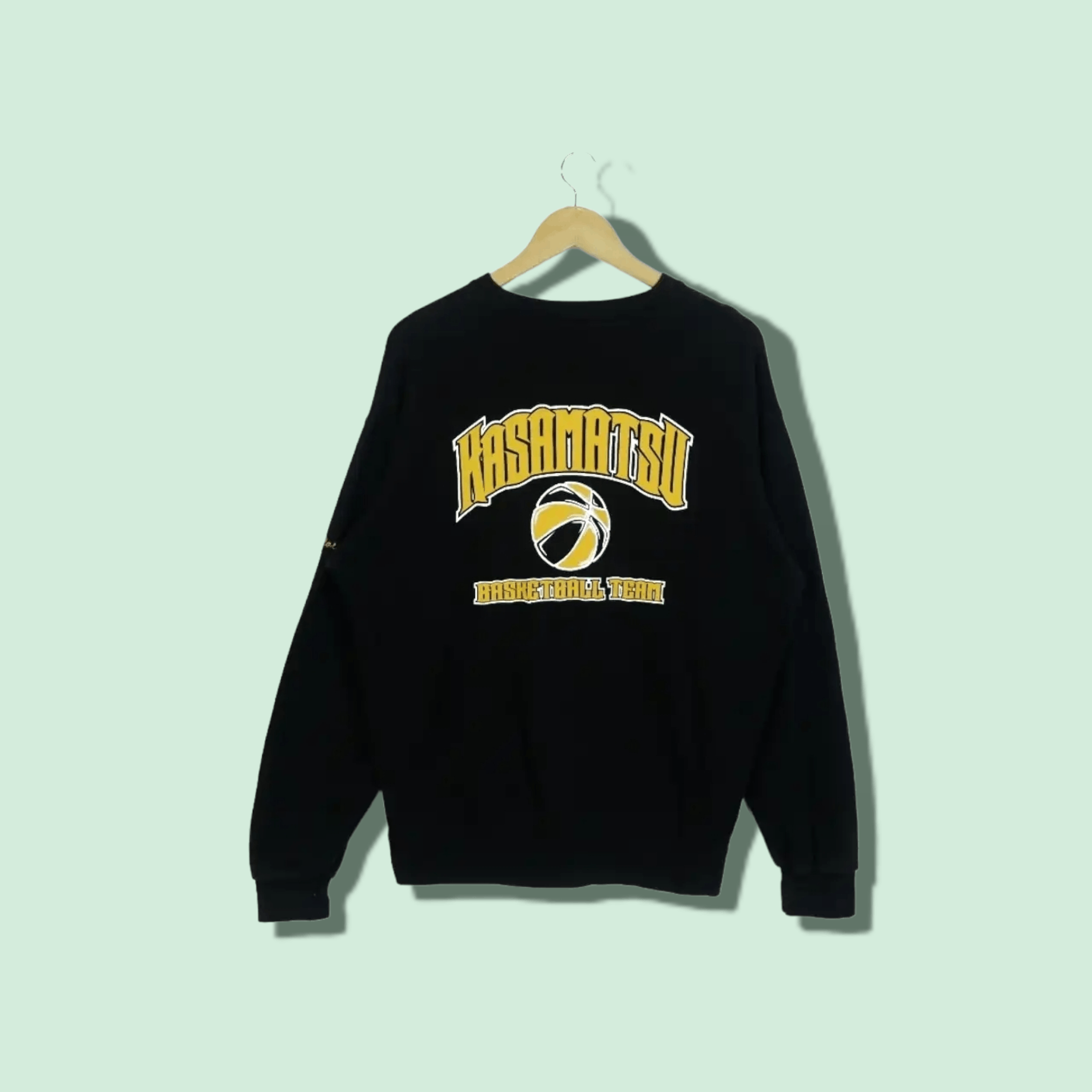 HASAMATSU Baseball Team Big Logo Sweatshirts Jumper