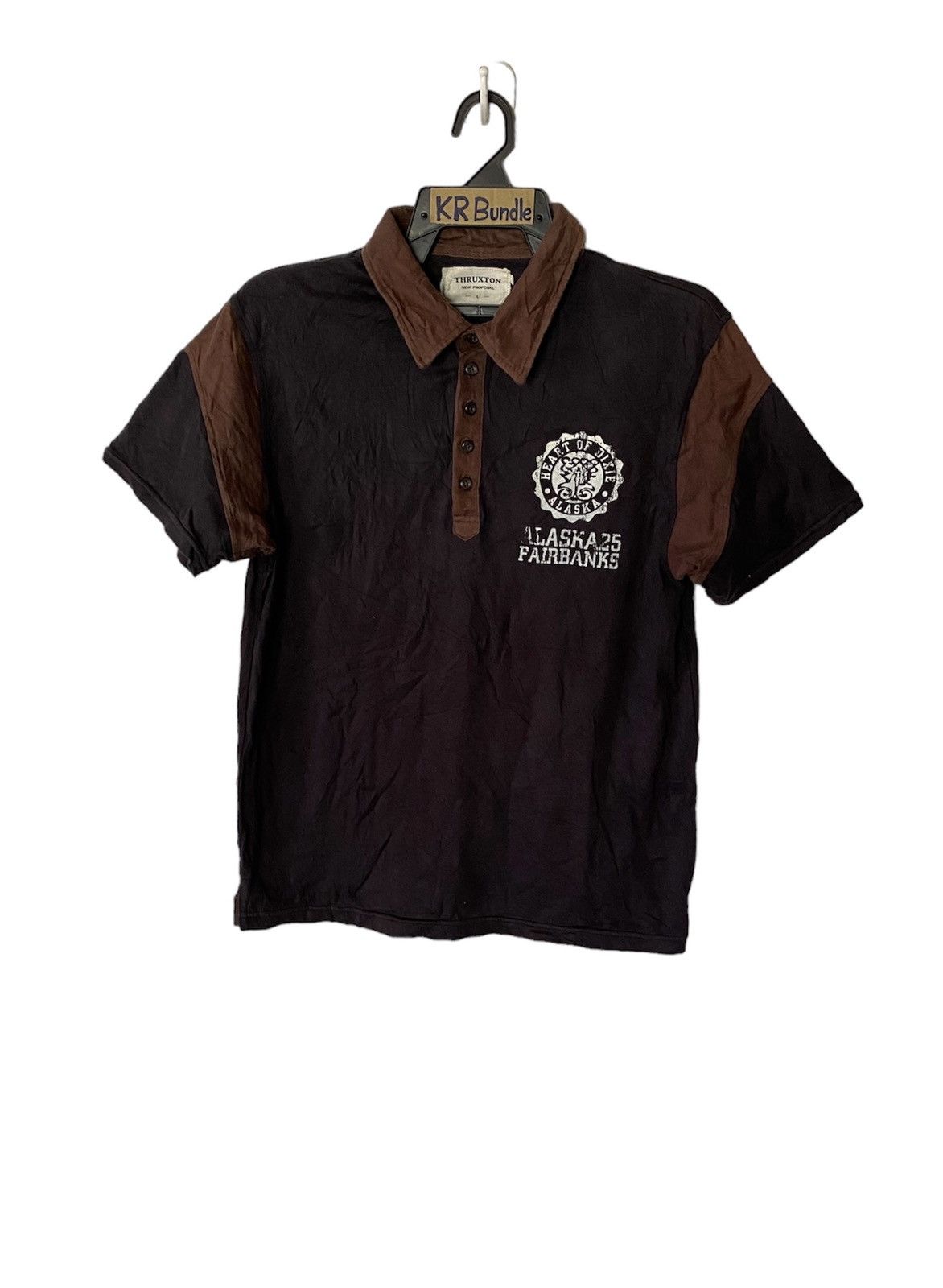 Japanese Brand Vintage THRUXTON ALASKA25 FAIRBANKS Style Size US M / EU 48-50 / 2 - 1 Thumbnail