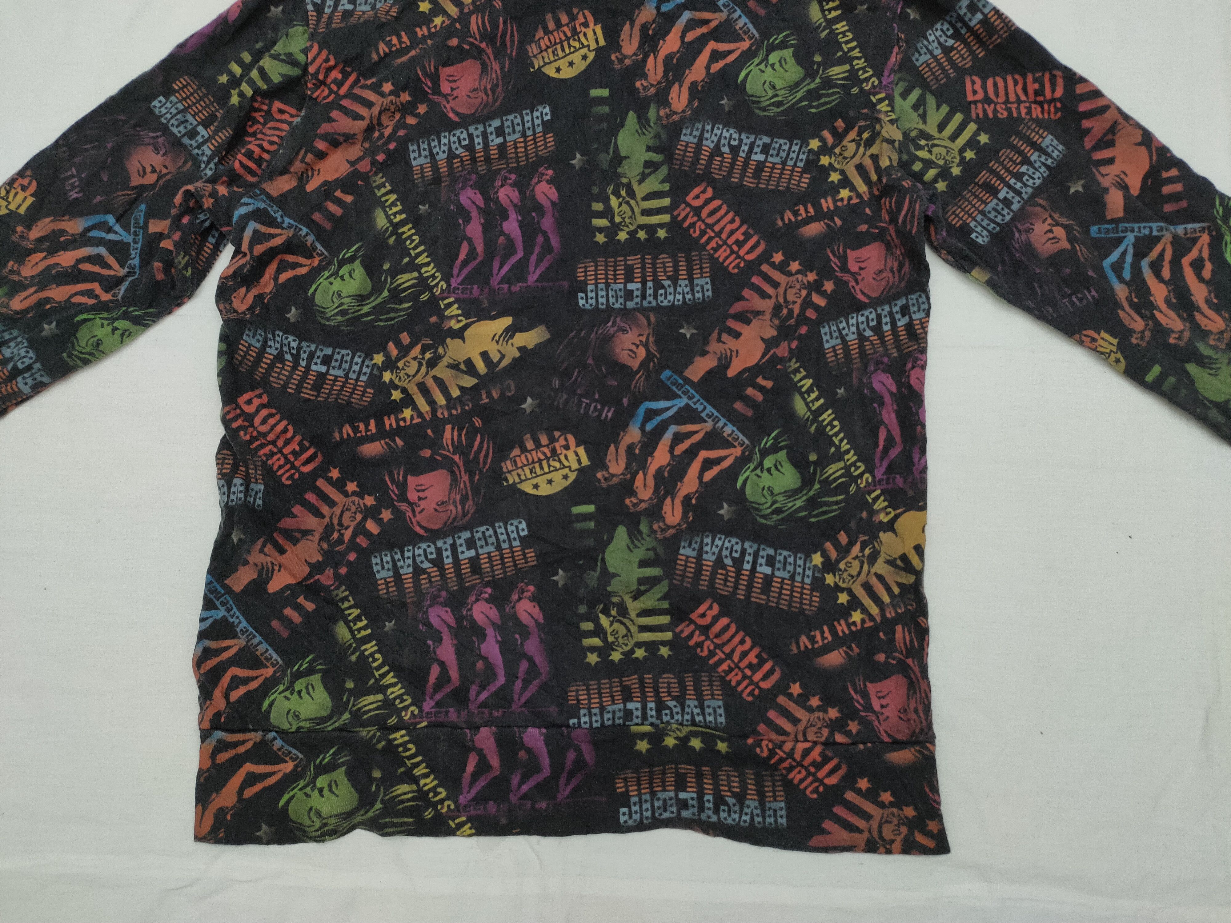 Hysteric Glamour Hysteric Glamour Cat Scratch Fever Fullprint Design Hoodie Size US L / EU 52-54 / 3 - 9 Thumbnail
