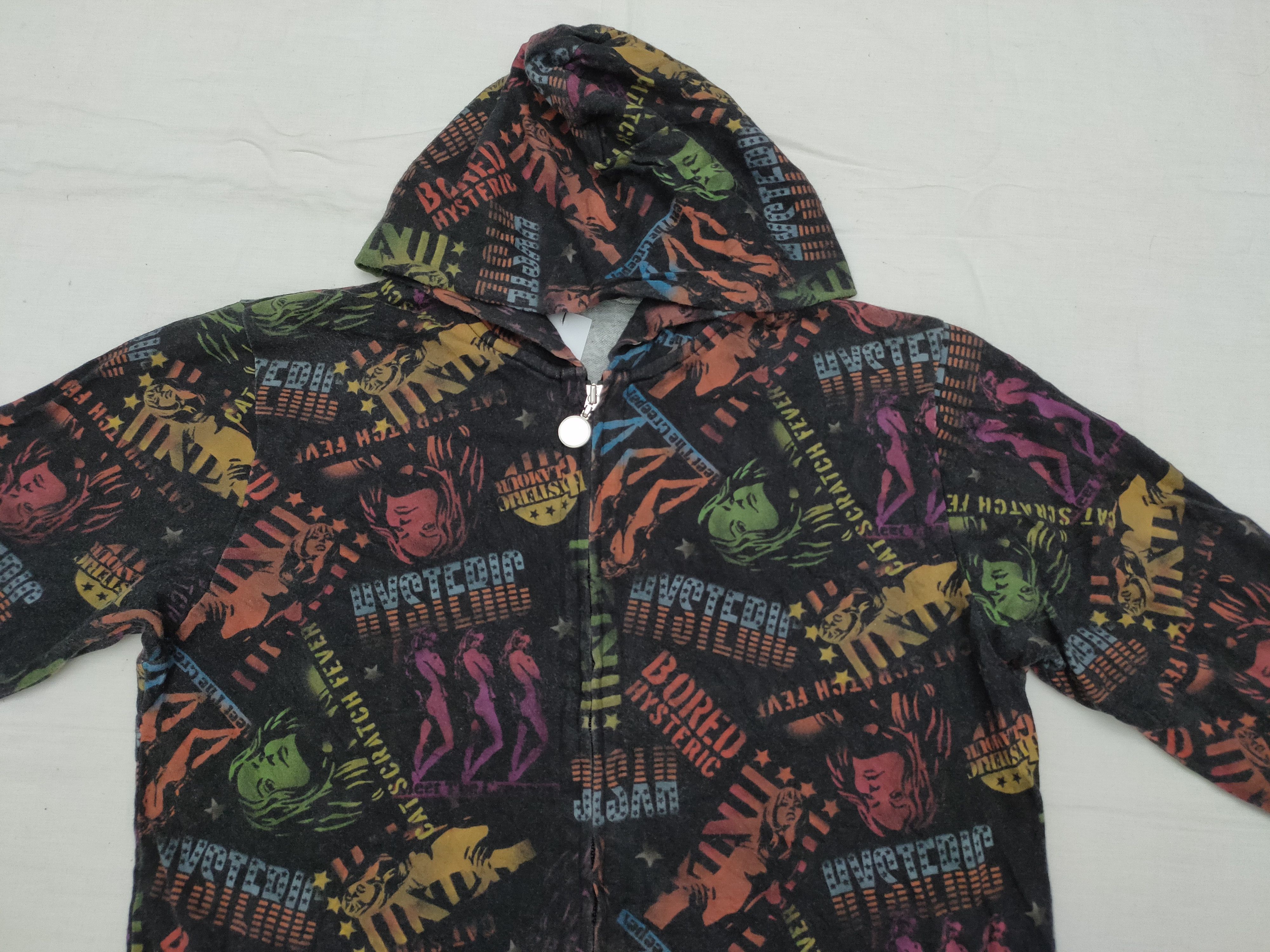 Hysteric Glamour Hysteric Glamour Cat Scratch Fever Fullprint Design Hoodie Size US L / EU 52-54 / 3 - 4 Thumbnail