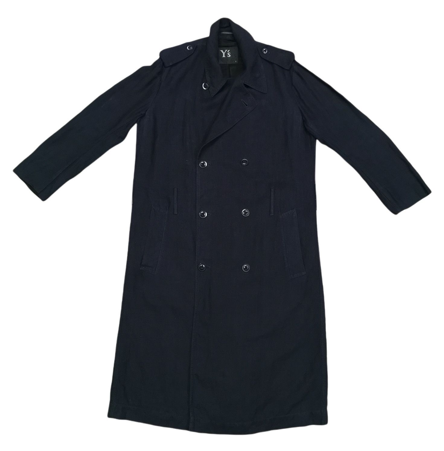 Yohji Yamamoto Y's Yohji Yamamoto Trench Coat Jacket Size US M / EU 48-50 / 2 - 1 Thumbnail
