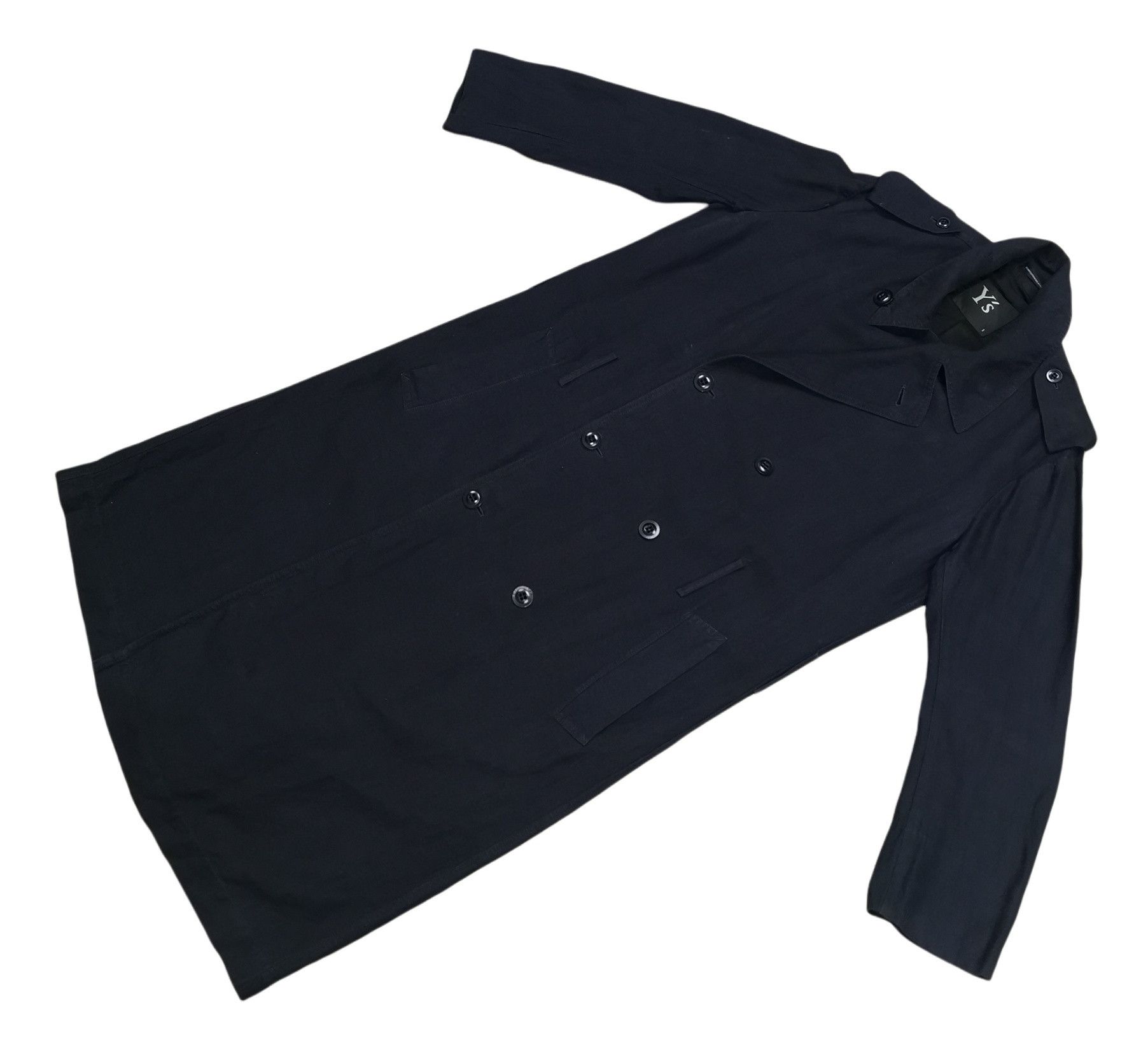 Yohji Yamamoto Y's Yohji Yamamoto Trench Coat Jacket Size US M / EU 48-50 / 2 - 6 Thumbnail
