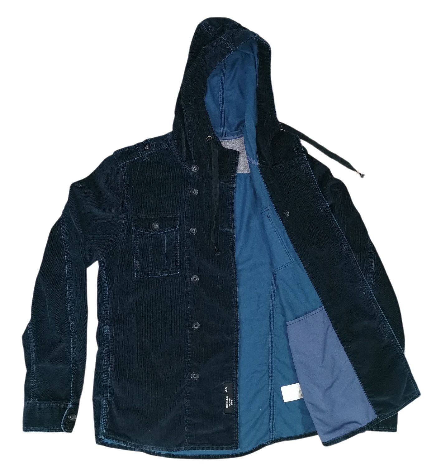 Diesel Diesel Double Breast Corduroy Hoodie Jacket Size US S / EU 44-46 / 1 - 6 Thumbnail