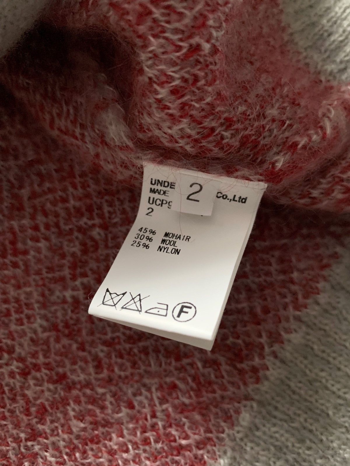 Undercover Undercover Checkered Mohair Cardigan Size US M / EU 48-50 / 2 - 6 Thumbnail