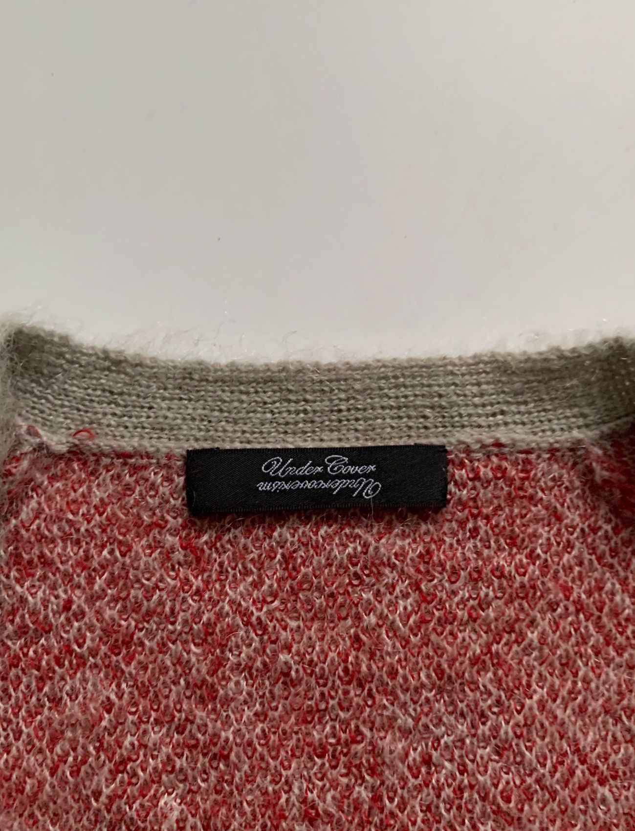 Undercover Undercover Checkered Mohair Cardigan Size US M / EU 48-50 / 2 - 5 Thumbnail