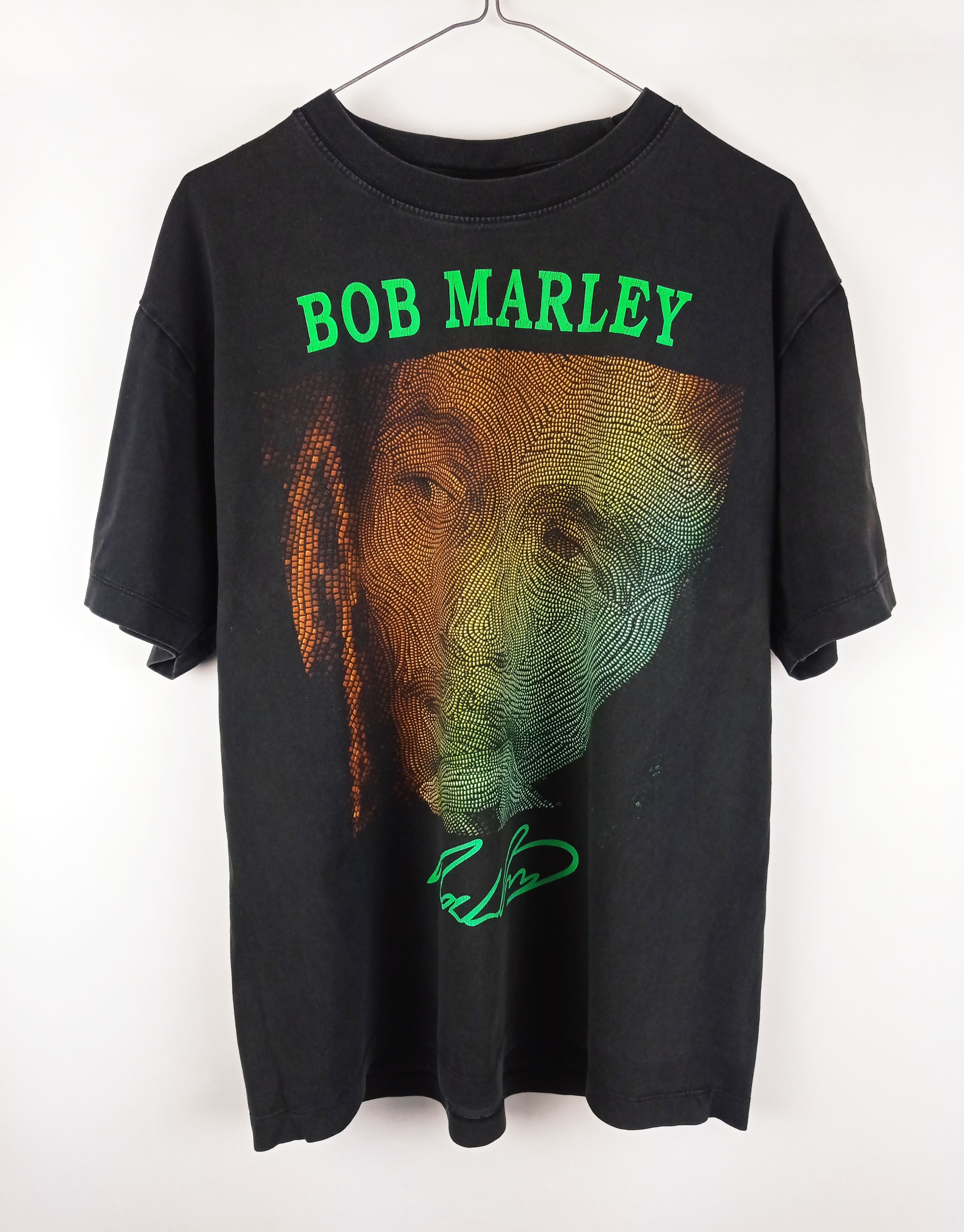 Bob Marley Vintage Bob Marley Smoke Double Sided Graphic T-shirt Size US L / EU 52-54 / 3 - 2 Thumbnail