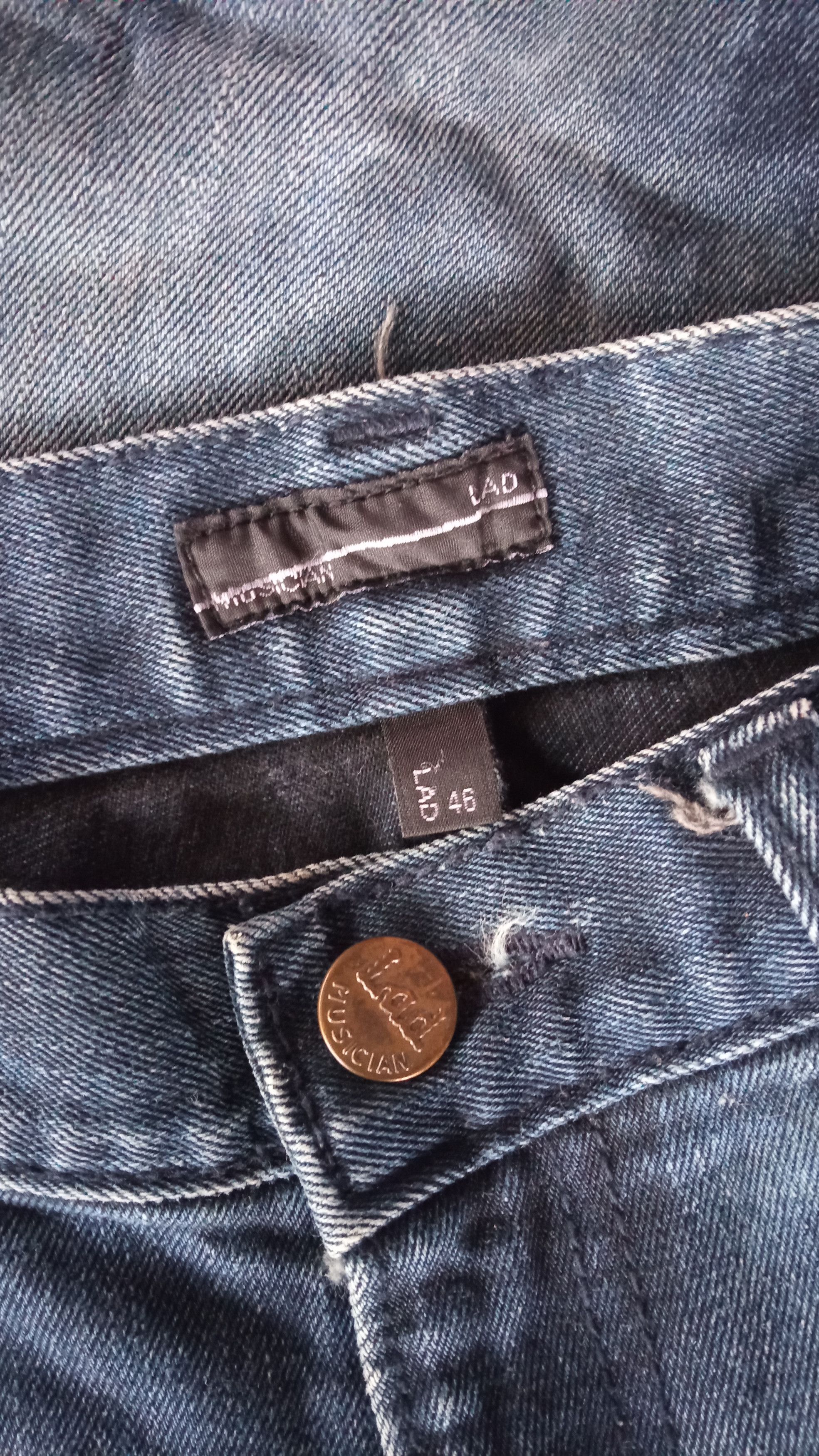 Lad Musician 🔥🔥Lad Musician Bleach Wash Jeans Denim Size US 31 - 24 Thumbnail