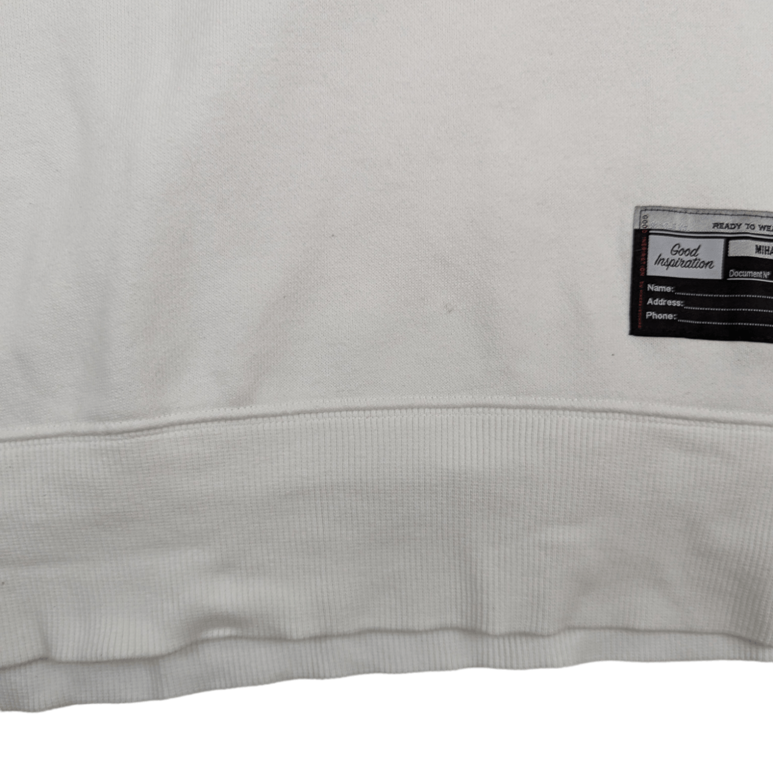 GU × Japanese Brand × Maison MIHARA YASUHIRO Japan MIHARAYUSHIRO Good Inspiration Spell Out Hoodie Jumper Size US M / EU 48-50 / 2 - 8 Thumbnail
