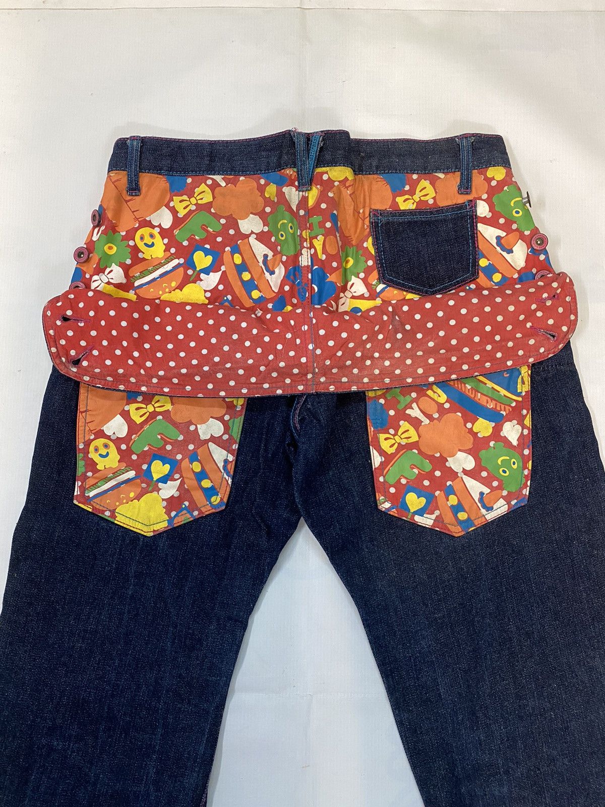 Designer × Japanese Brand Rare Art Denim Japanese Brand Size US 32 / EU 48 - 11 Thumbnail