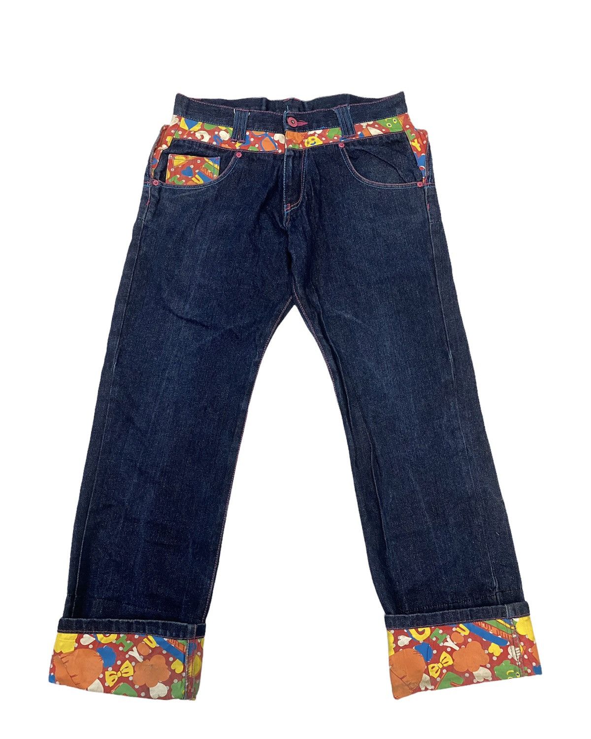 Designer × Japanese Brand Rare Art Denim Japanese Brand Size US 32 / EU 48 - 1 Thumbnail