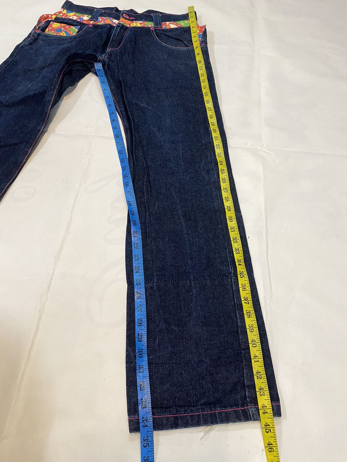 Designer × Japanese Brand Rare Art Denim Japanese Brand Size US 32 / EU 48 - 14 Thumbnail