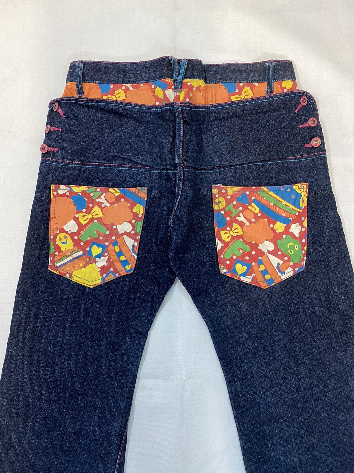 Designer × Japanese Brand Rare Art Denim Japanese Brand Size US 32 / EU 48 - 10 Thumbnail