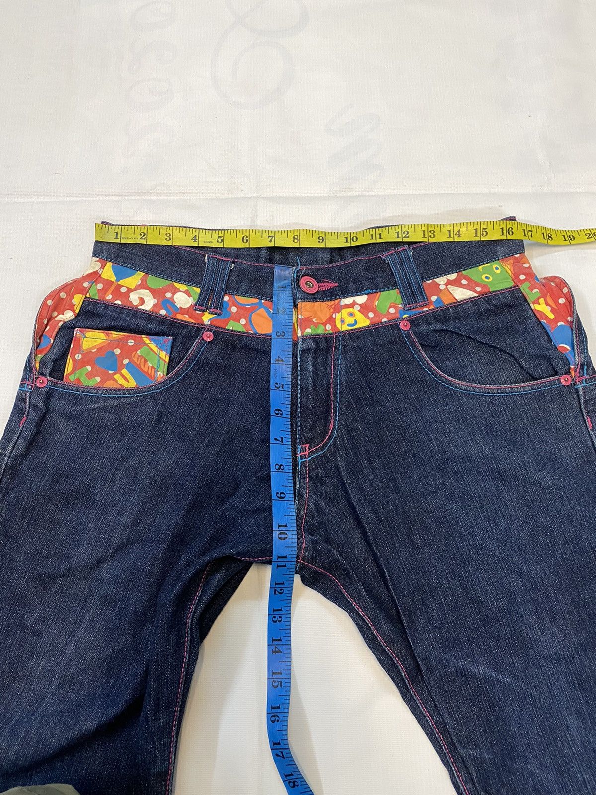 Designer × Japanese Brand Rare Art Denim Japanese Brand Size US 32 / EU 48 - 13 Thumbnail