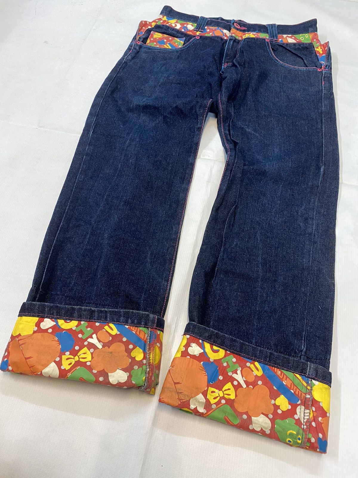 Designer × Japanese Brand Rare Art Denim Japanese Brand Size US 32 / EU 48 - 7 Thumbnail