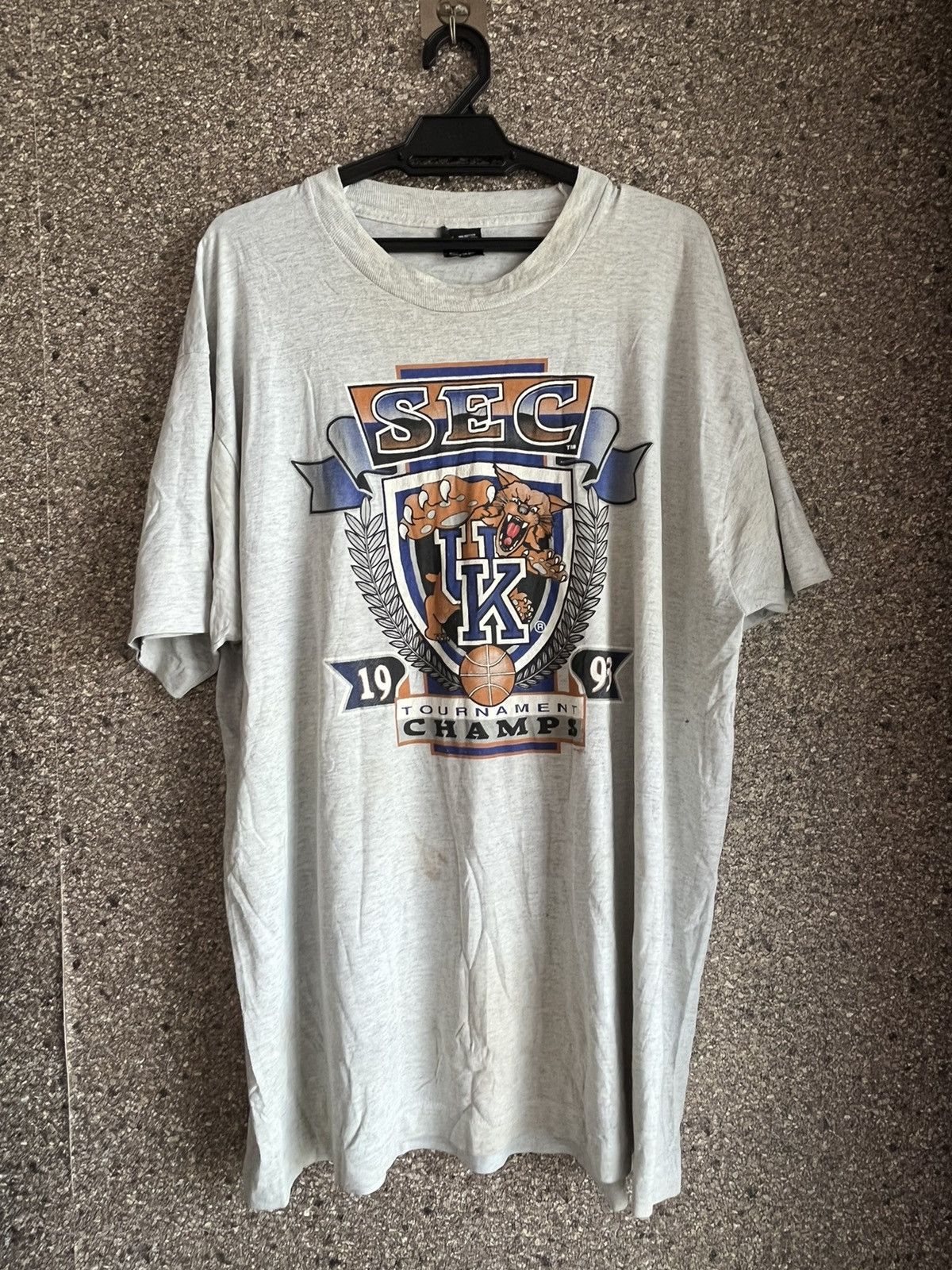 Image of Vintage Tournament Champs Ft57 in Grey, Men's (Size 2XL)