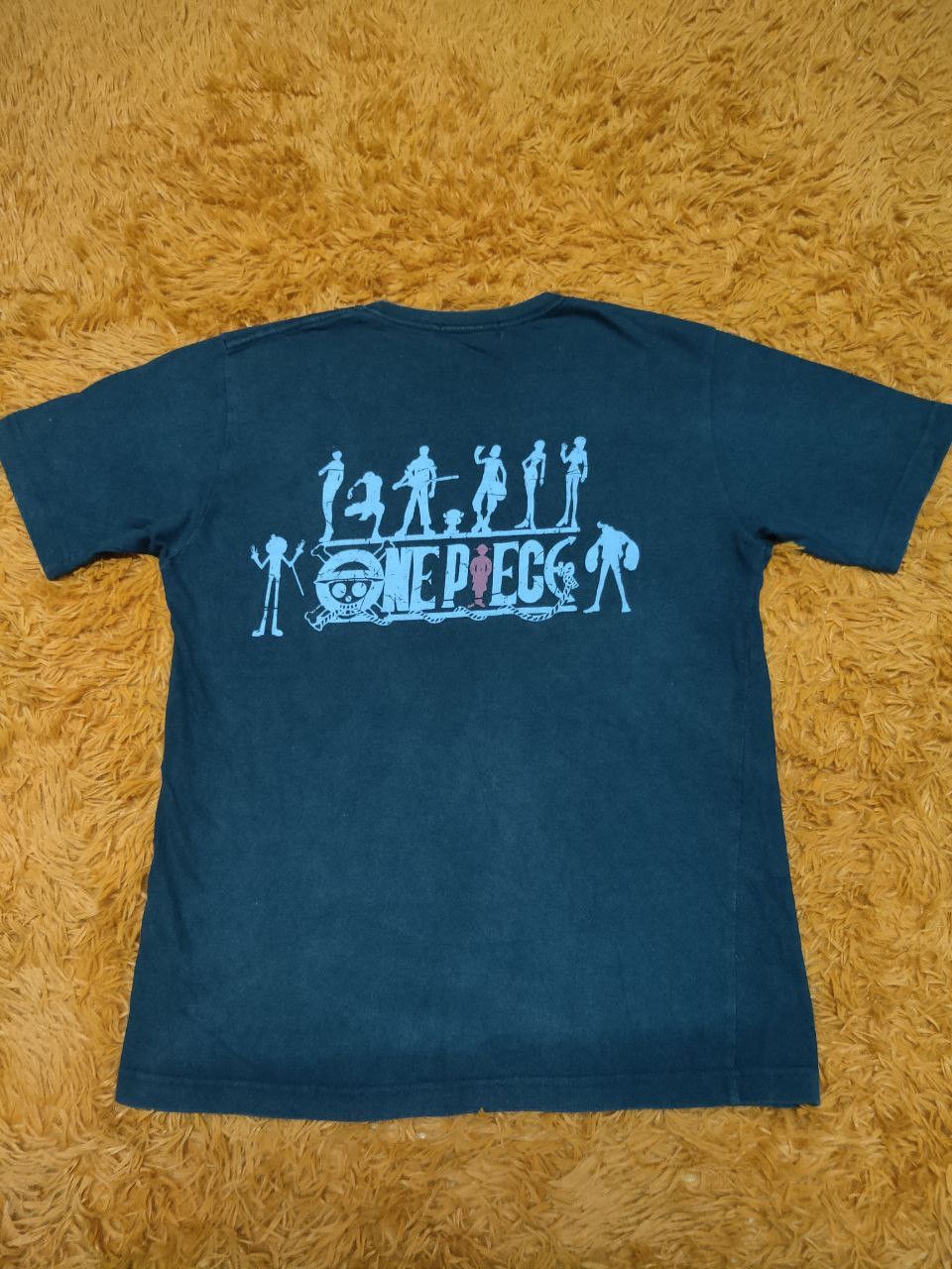 Anime × One Piece × Vintage Vintage One piece Faded Tee Anime Cospa Evangelion Akira Size US S / EU 44-46 / 1 - 7 Thumbnail