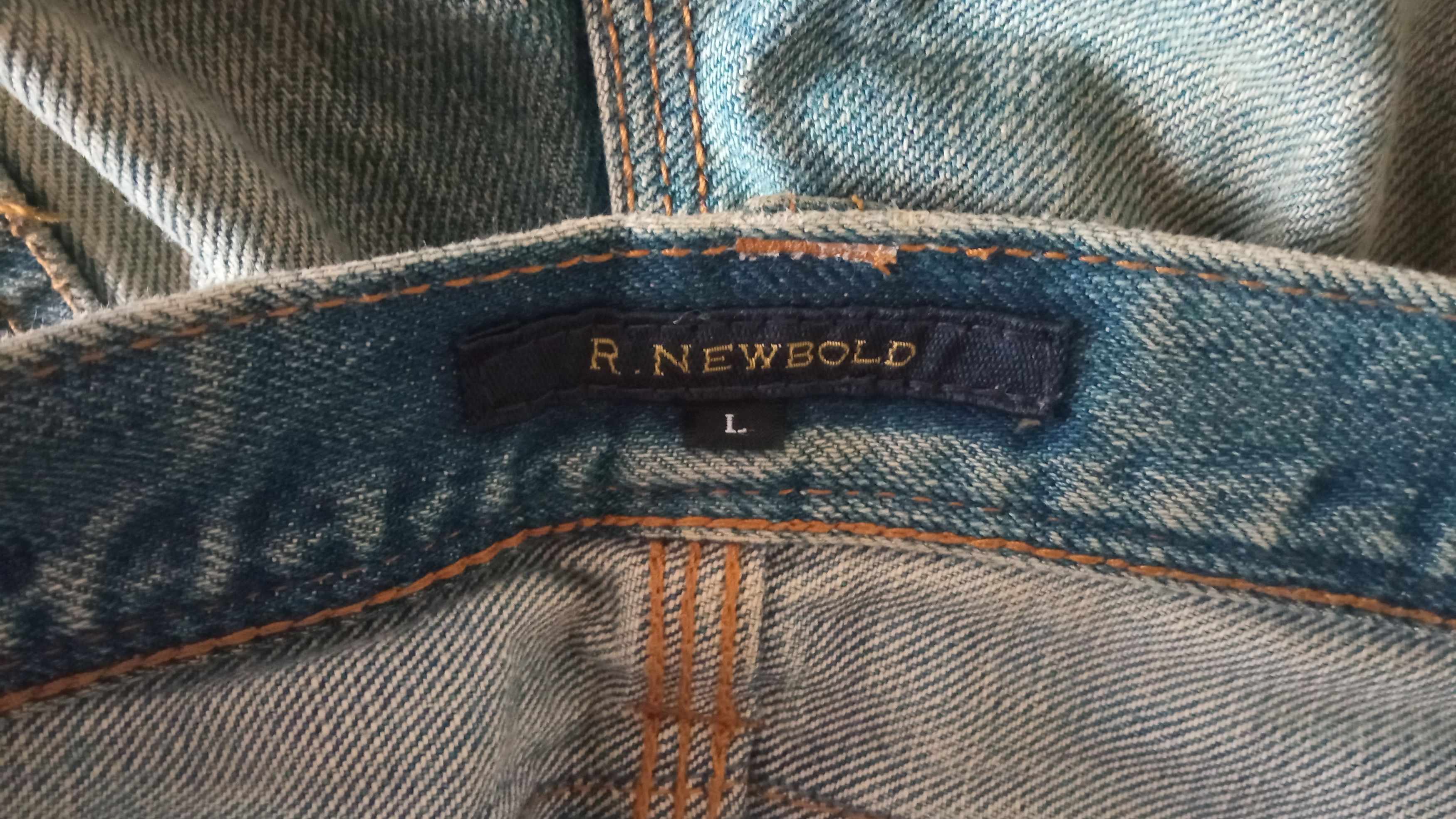 Paul Smith × R.Newbold × Vintage 🔥🔥R.Newbold Paul Smith Patchwork Distressed Jeans Denim Size US 32 / EU 48 - 21 Thumbnail