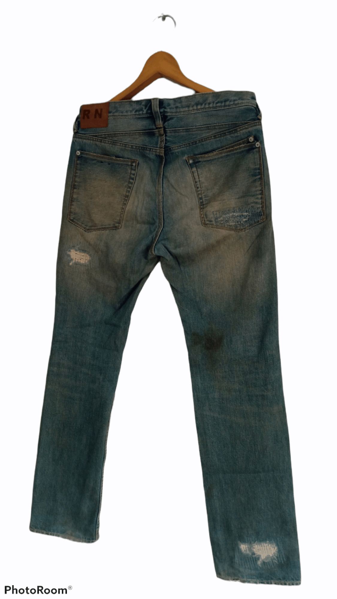 Paul Smith × R.Newbold × Vintage 🔥🔥R.Newbold Paul Smith Patchwork Distressed Jeans Denim Size US 32 / EU 48 - 17 Thumbnail