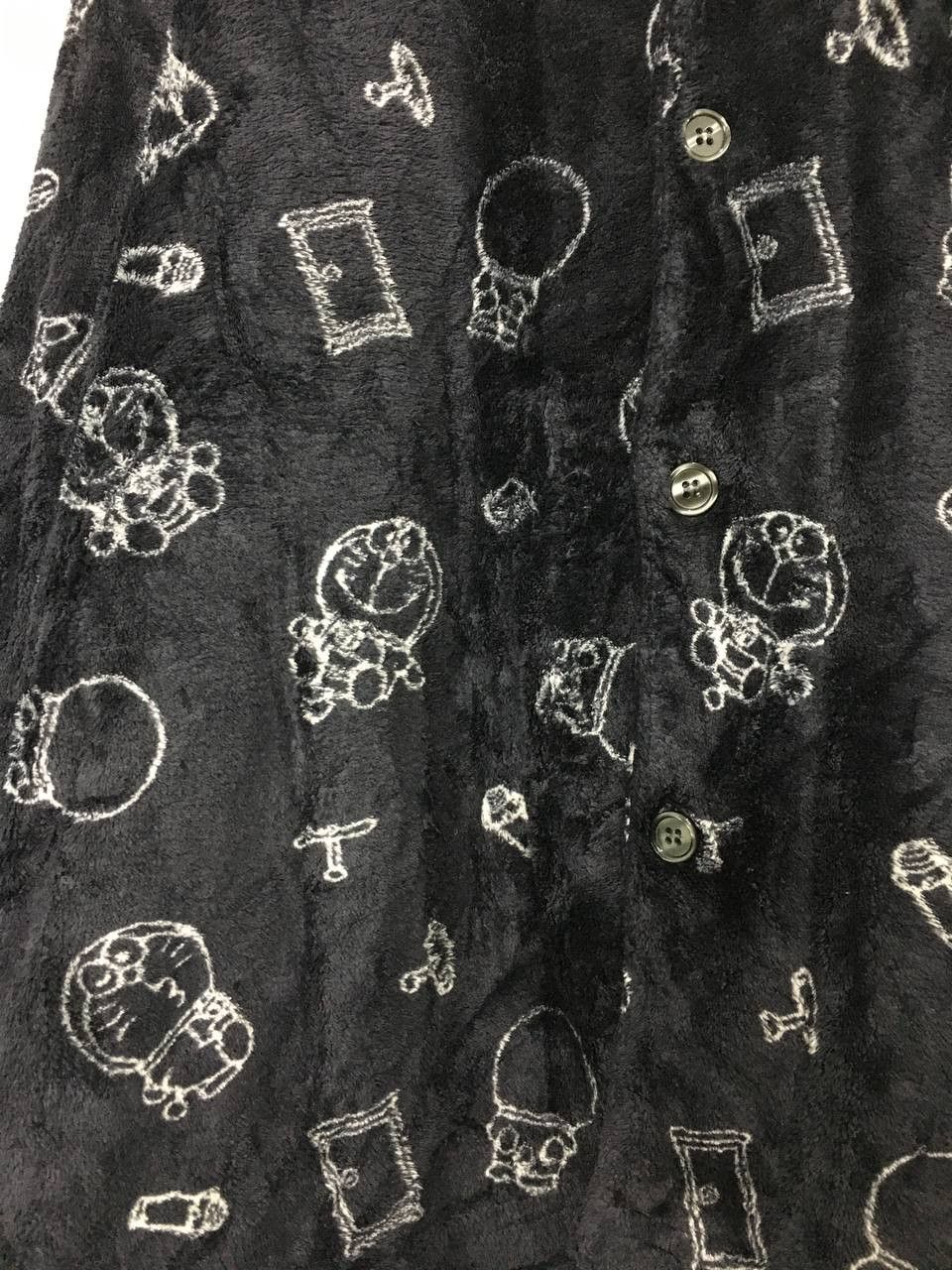 Anime × Japanese Brand × Vintage Vintage Doraemon Printed Fleece Shirt Full Print Size US M / EU 48-50 / 2 - 4 Thumbnail