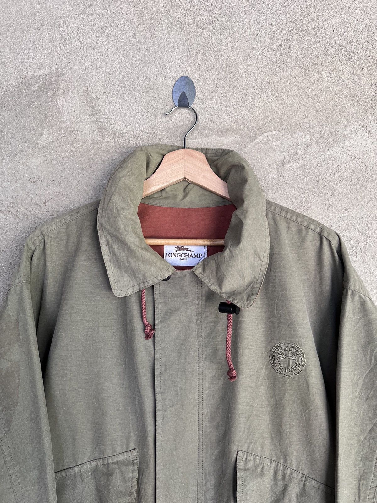 Longchamp Vintage Longchamp Classic Logo Jacket Size US XL / EU 56 / 4 - 3 Thumbnail