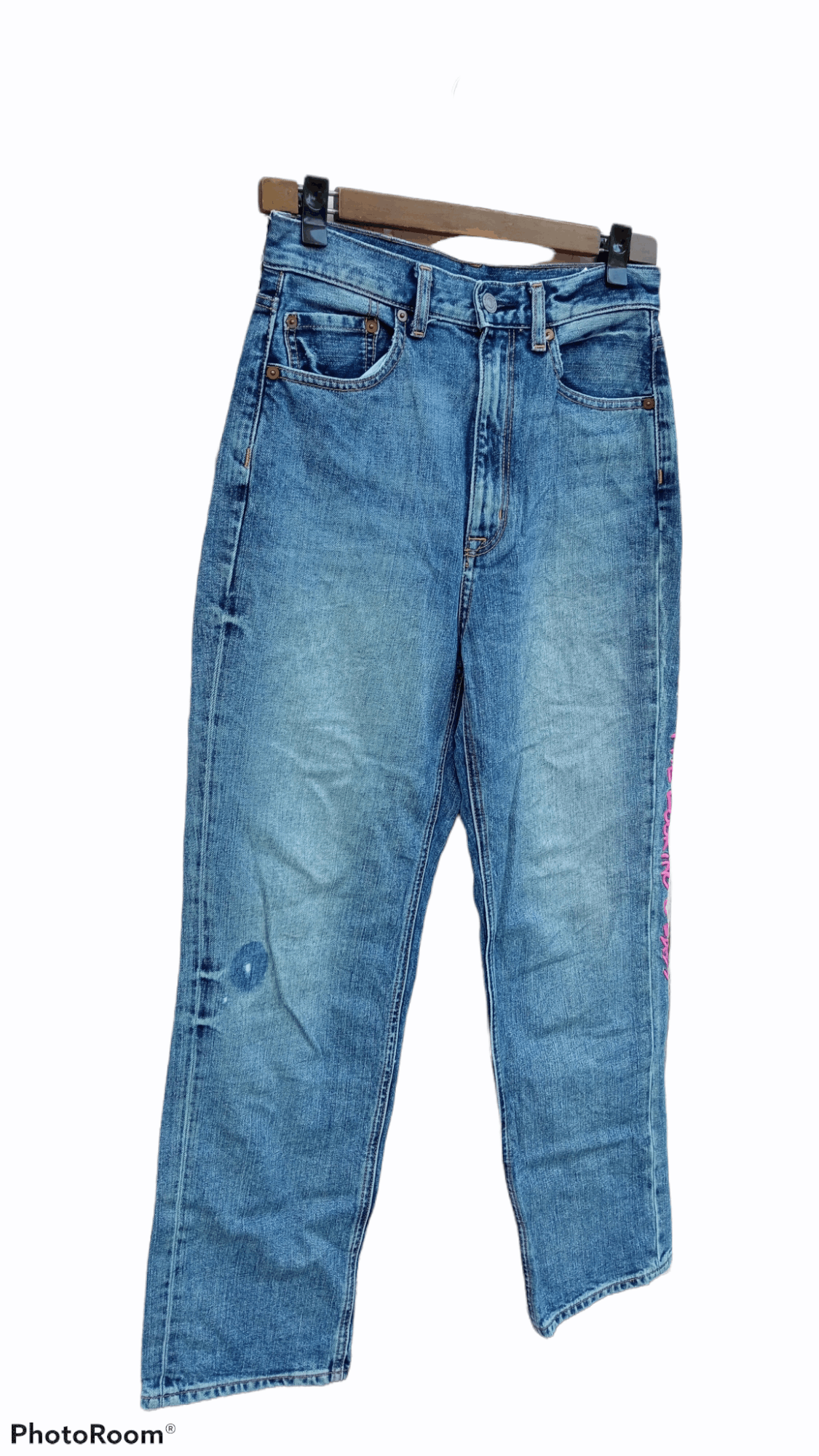 Japanese Brand × Kim Jones 🔥🔥SS18/02 Kim Jones Edge Of The Looking Glass Denim Size US 28 / EU 44 - 2 Thumbnail