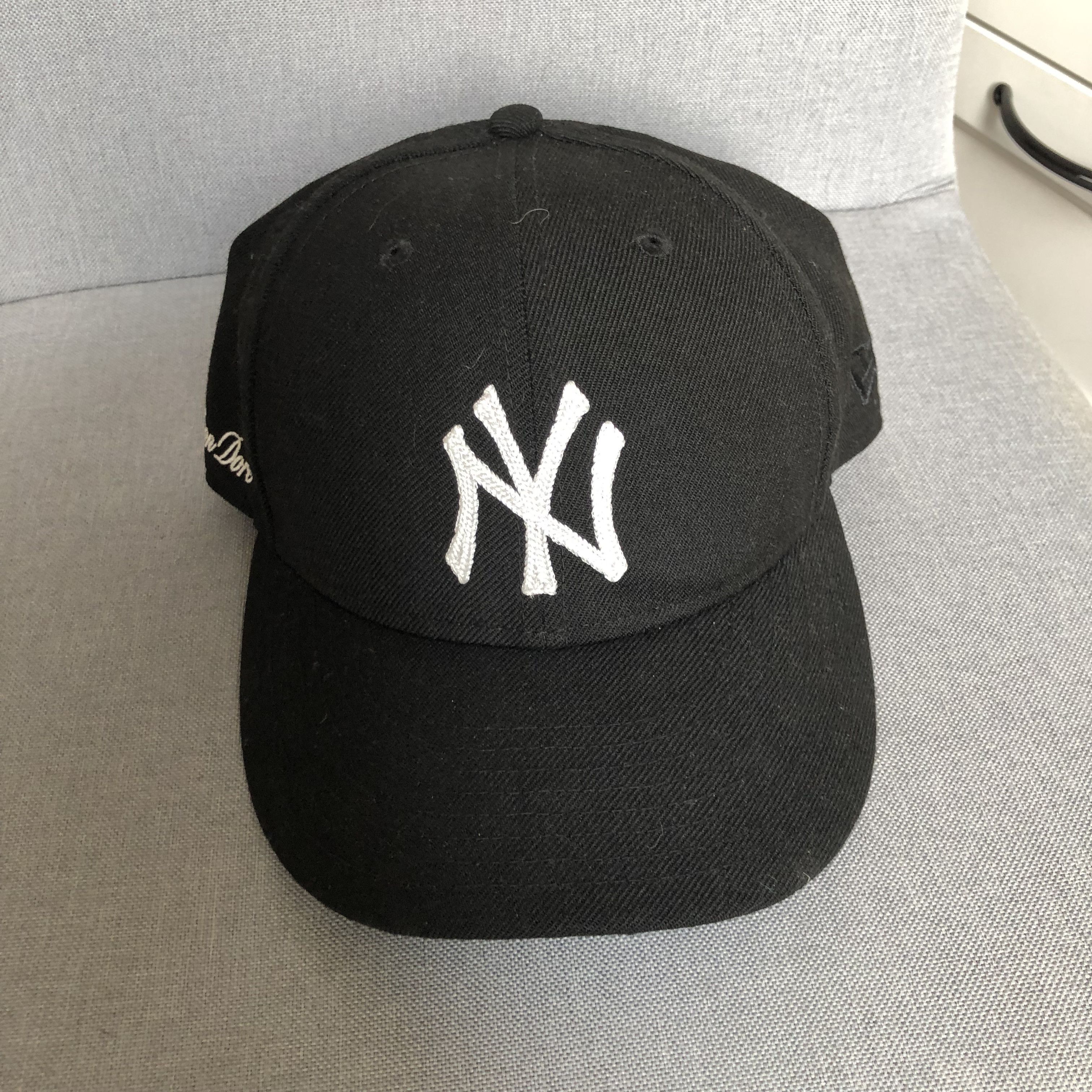 image of Aime Leon Dore X New York Yankees Hat in Navy, Men's