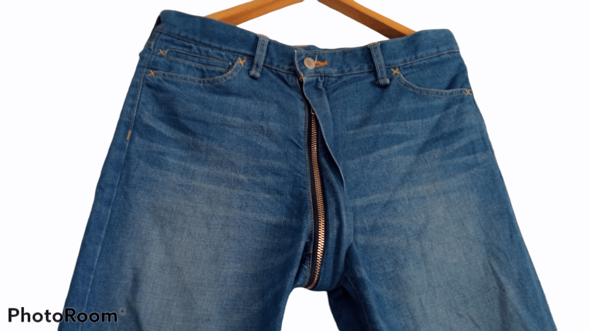 Cyderhouse × Japanese Brand × Vintage 🔥🔥Cyderhouse Like A Bondage Denim Pants Size US 34 / EU 50 - 14 Thumbnail