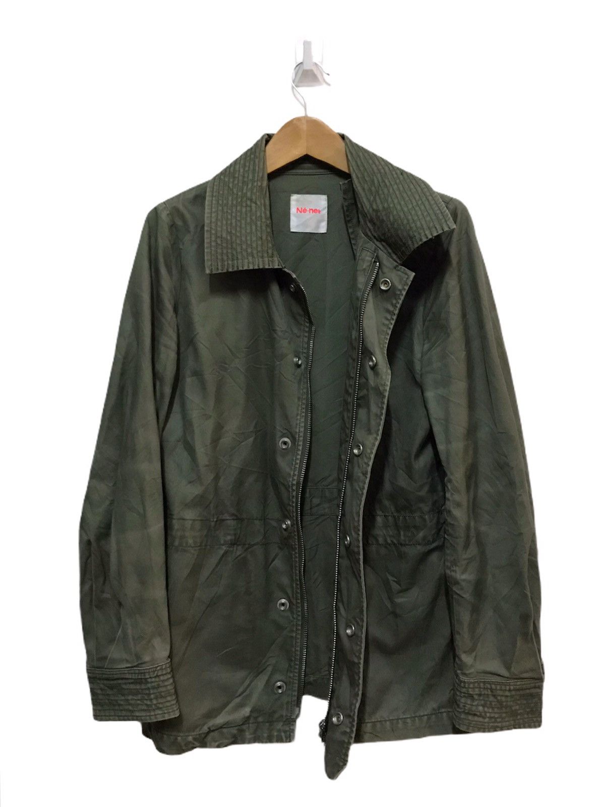 Ne-Net Ne-net by issey miyake military style jacket Size US XS / EU 42 / 0 - 1 Thumbnail
