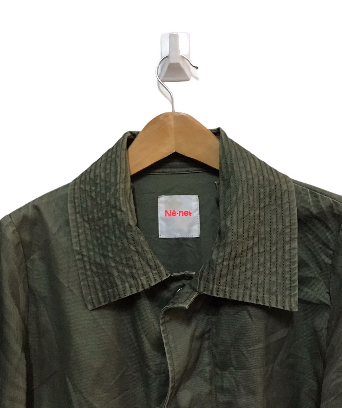 Ne-Net Ne-net by issey miyake military style jacket Size US XS / EU 42 / 0 - 2 Thumbnail