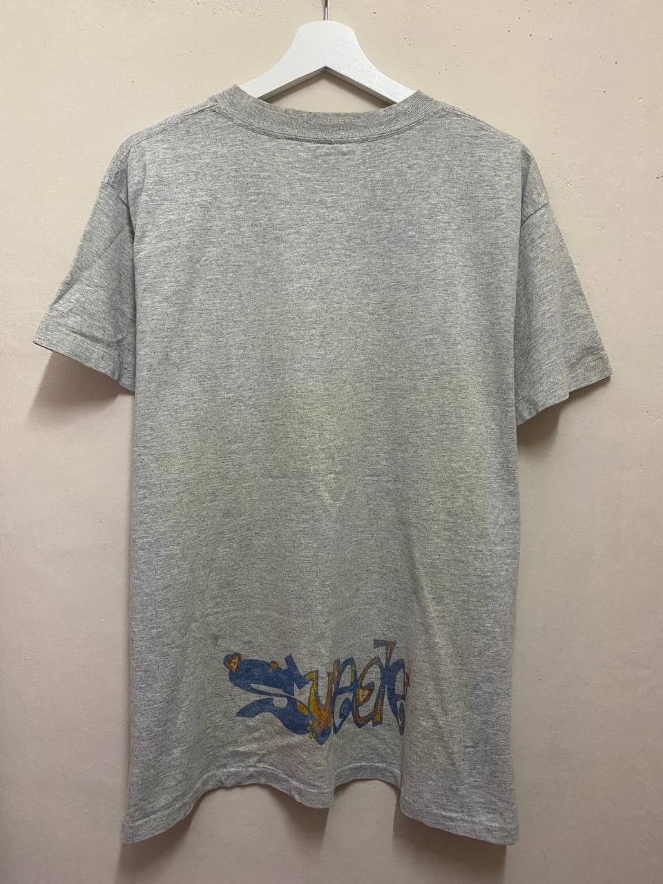 Band Tees × Vintage Vintage 90's Suede Britpop Rare design Size US L / EU 52-54 / 3 - 2 Thumbnail