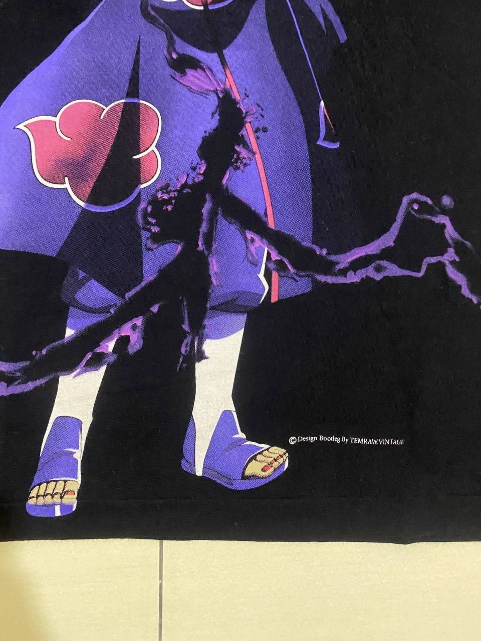 Anime × Japanese Brand Rare! Anime Naruto Akatsuki Yahiko Pain Bootleg Size US L / EU 52-54 / 3 - 5 Thumbnail