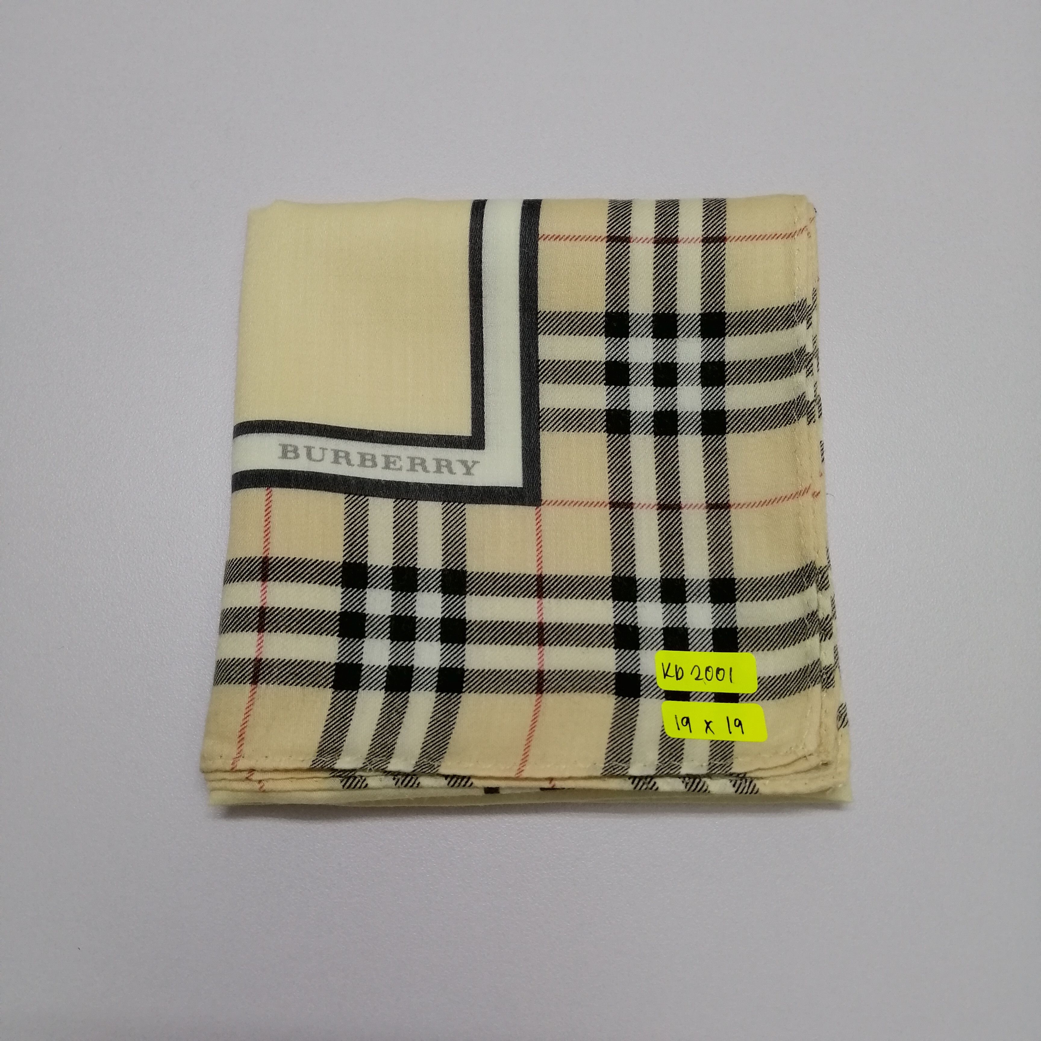 Burberry Vintage Burberry Handkerchief/Neckerchief/Bandana-KD2001 Size ONE SIZE - 5 Thumbnail