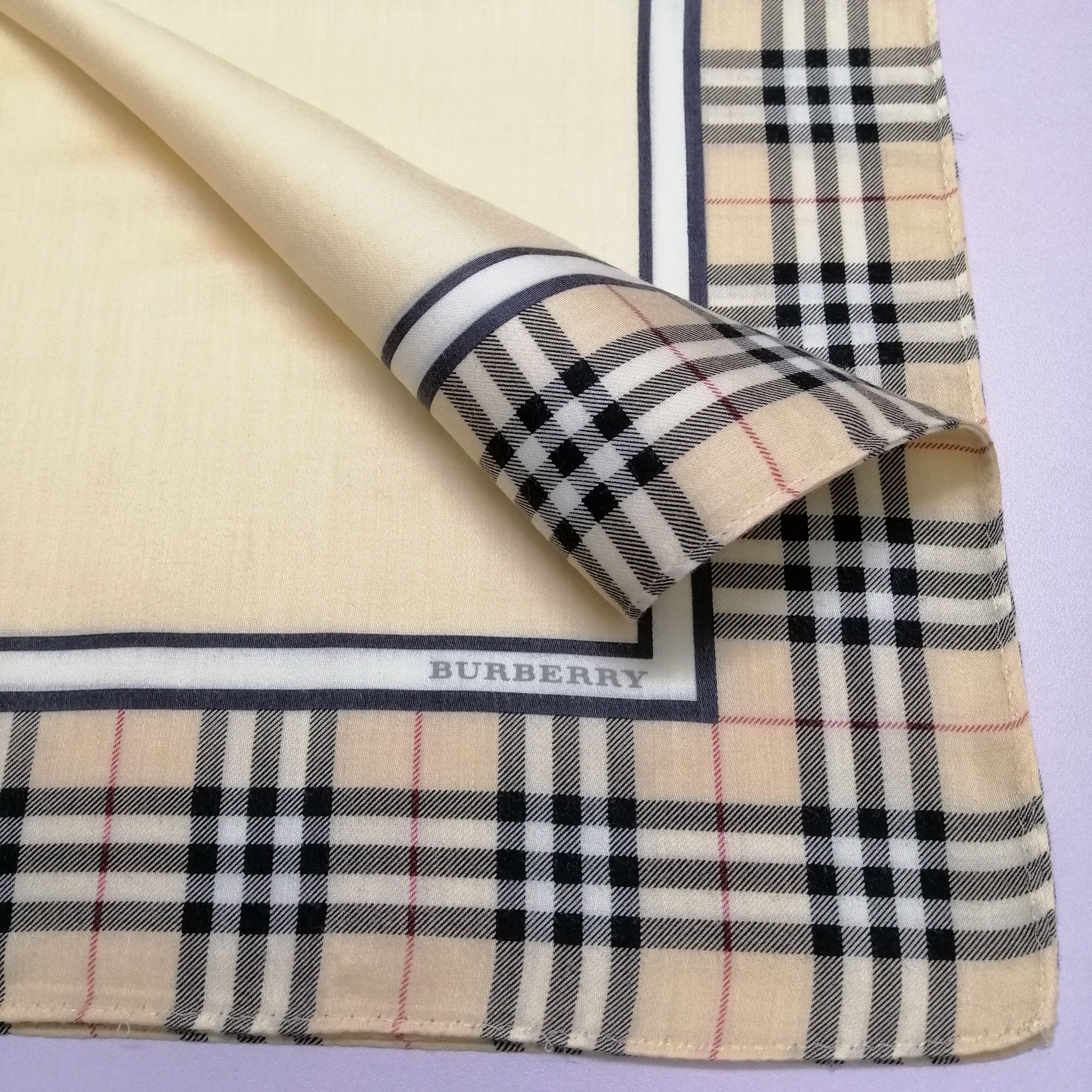 Burberry Vintage Burberry Handkerchief/Neckerchief/Bandana-KD2001 Size ONE SIZE - 3 Thumbnail