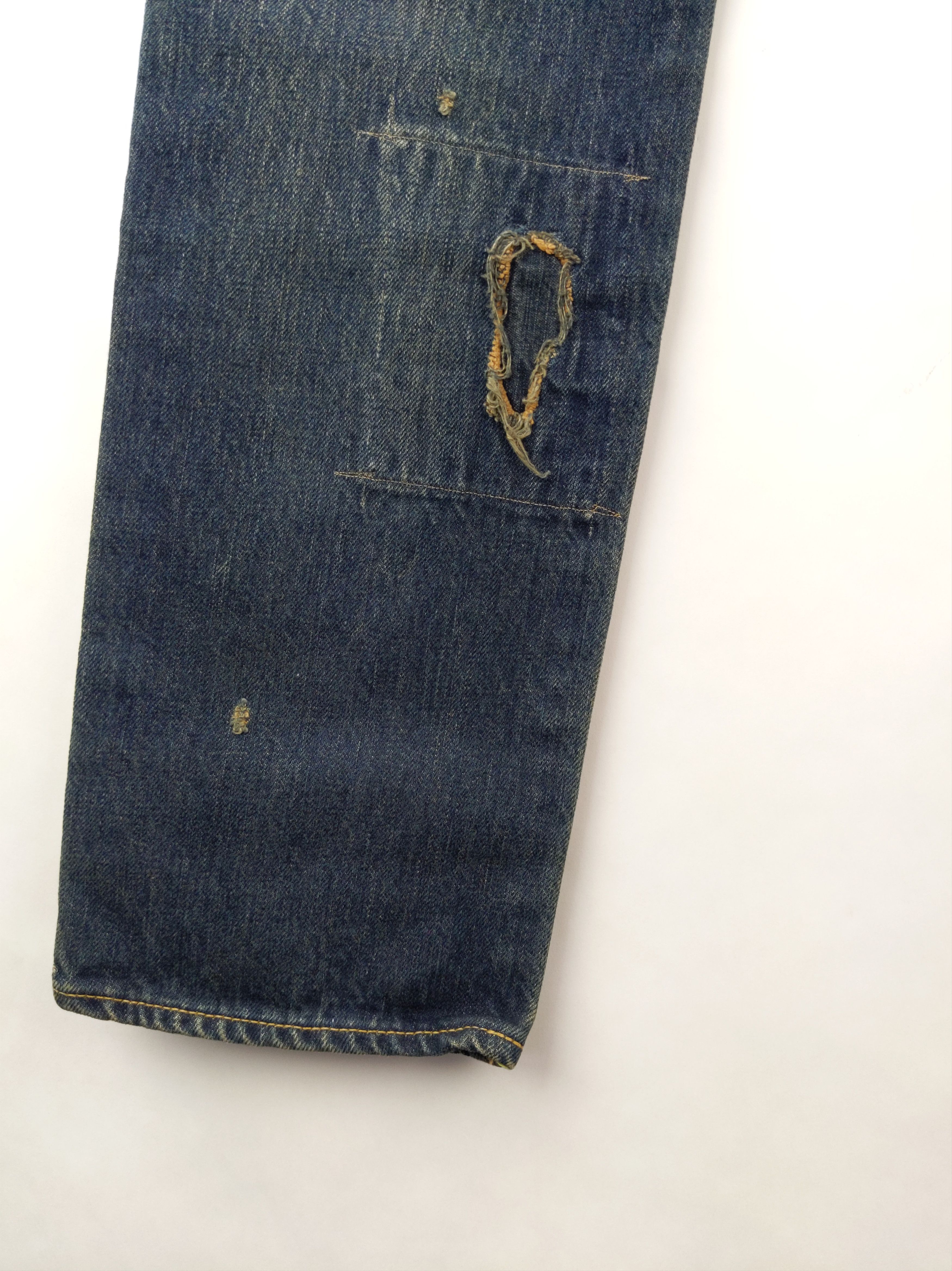 Kapital KAPITAL KOUNTRY Sashiko Boro Bush Pants Jeans Denim US S Size US 29 - 8 Thumbnail