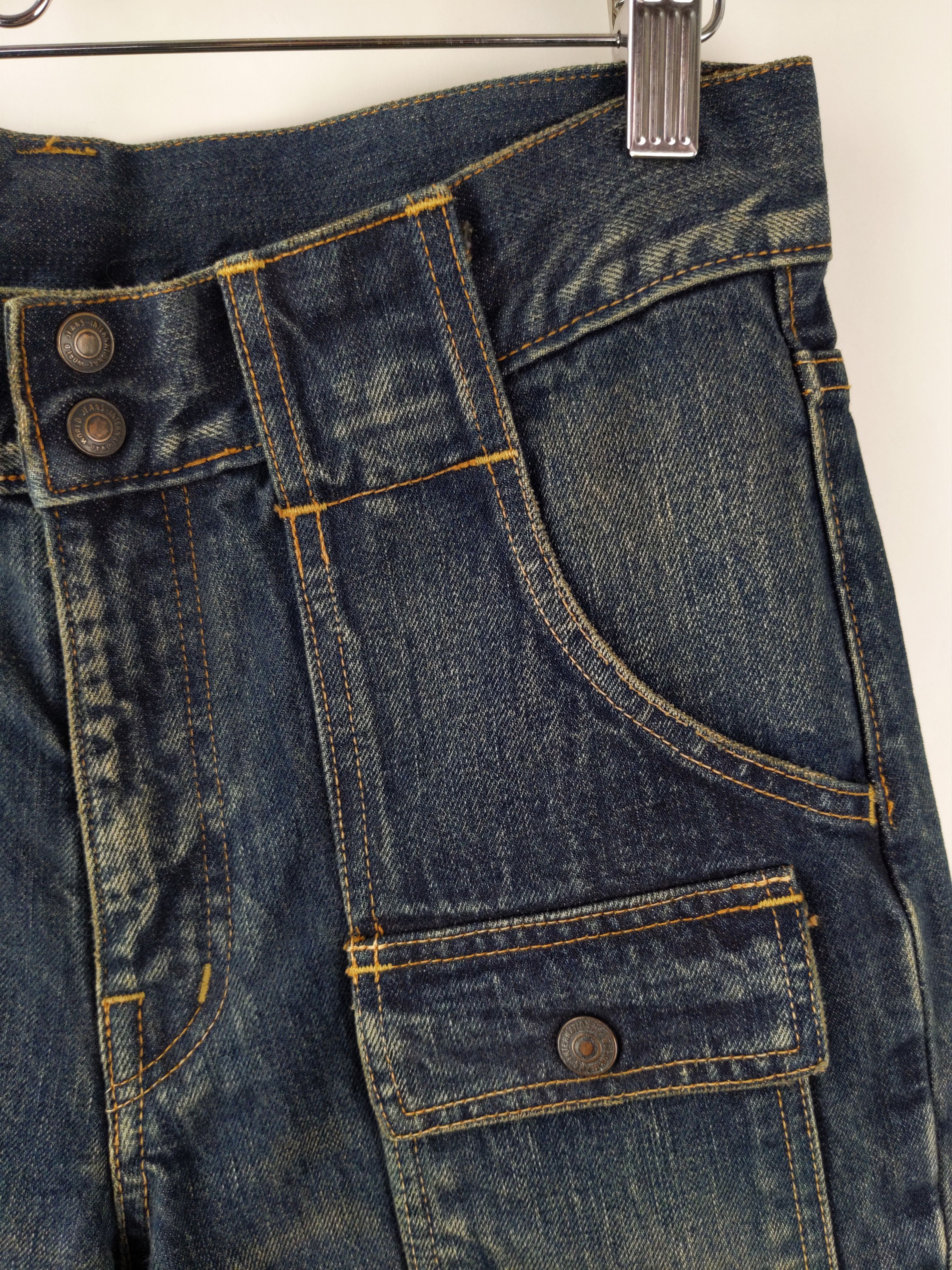 Kapital KAPITAL KOUNTRY Sashiko Boro Bush Pants Jeans Denim US S Size US 29 - 3 Thumbnail