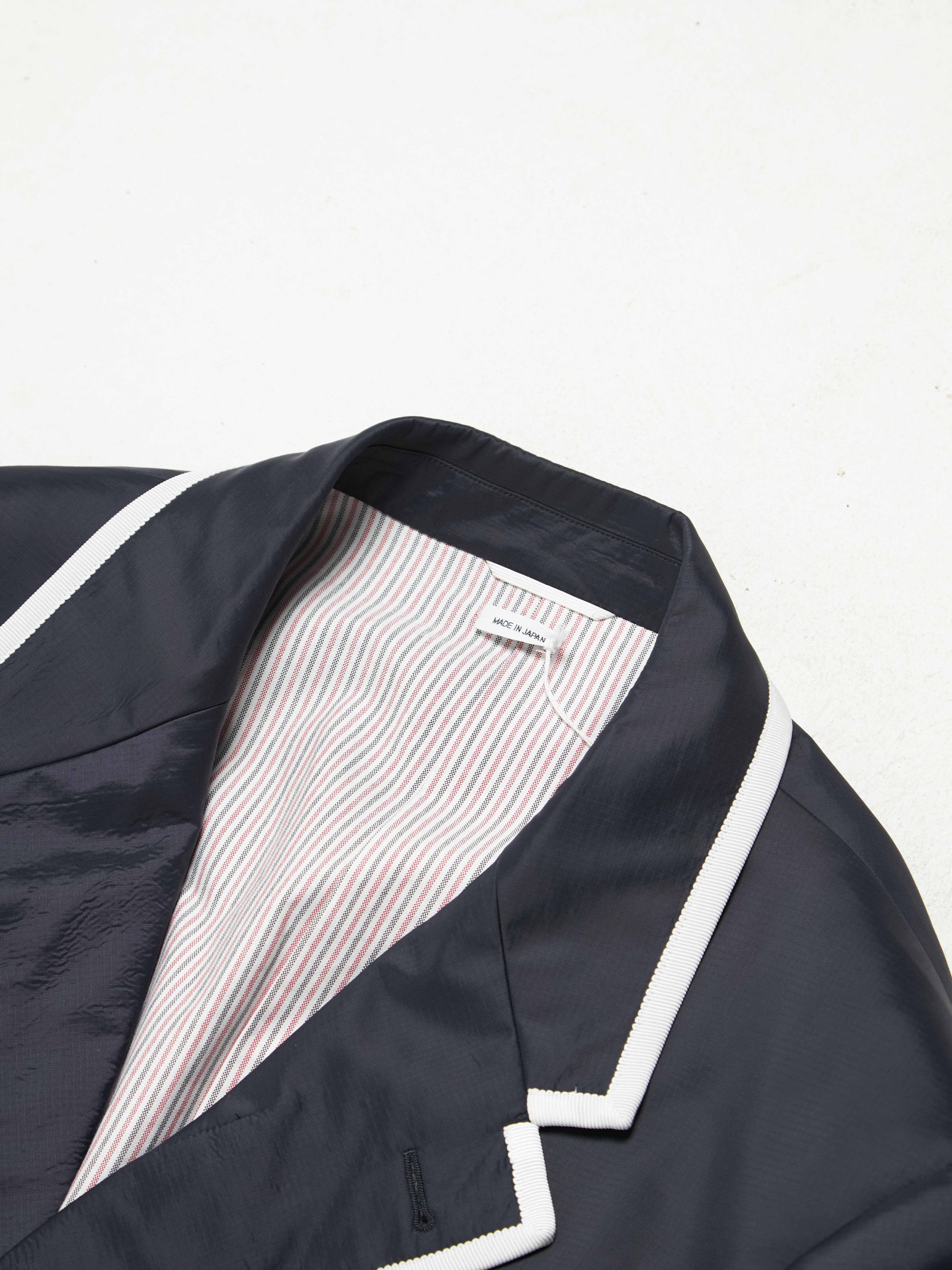 Thom Browne Navy Lines Sleeve Lines Lining Oversized Coat Size US M / EU 48-50 / 2 - 3 Thumbnail